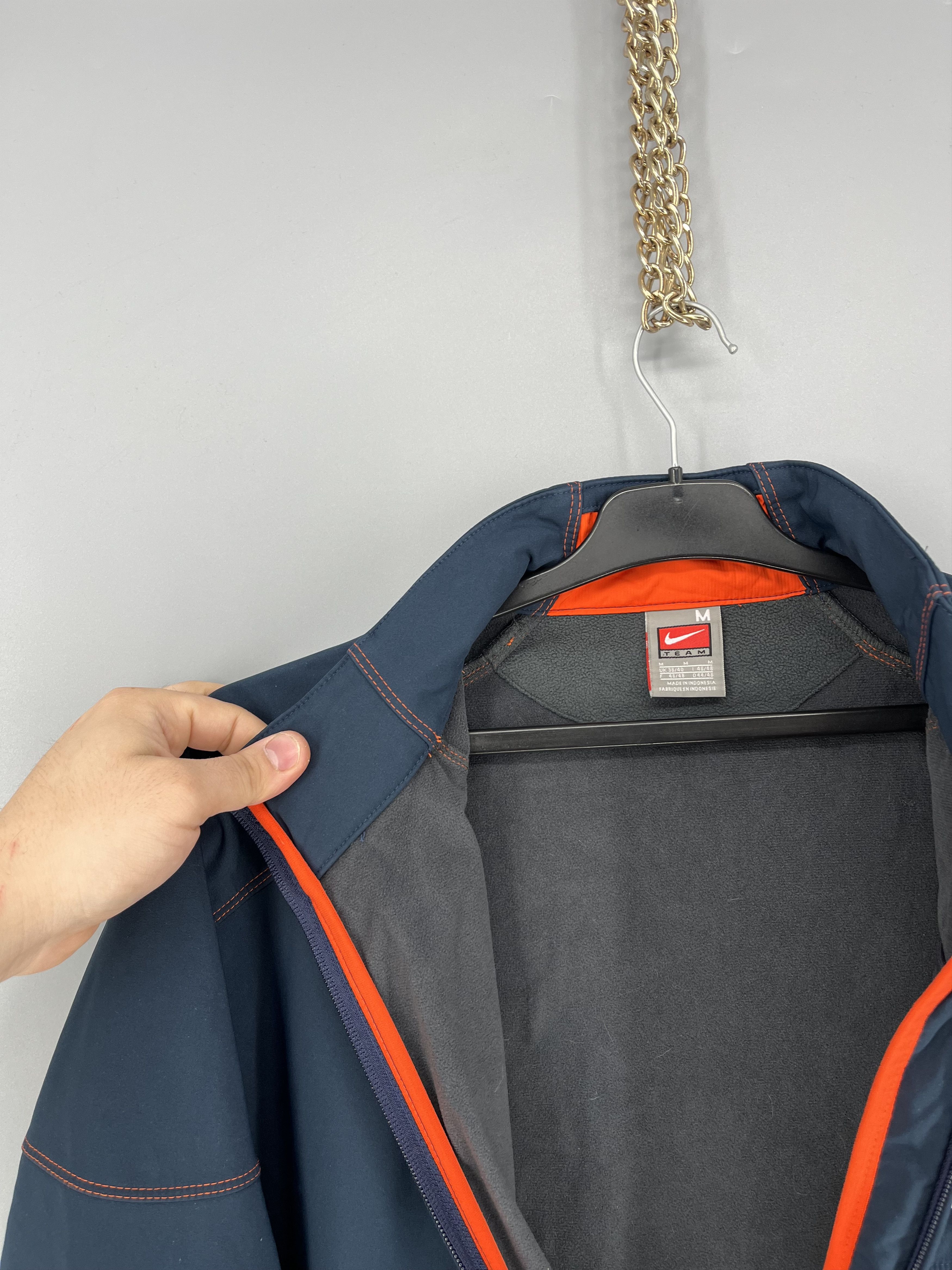 Nike I Illinois Nike Vintage Doublesided Embroidered Track Jacket Size US M / EU 48-50 / 2 - 10 Thumbnail