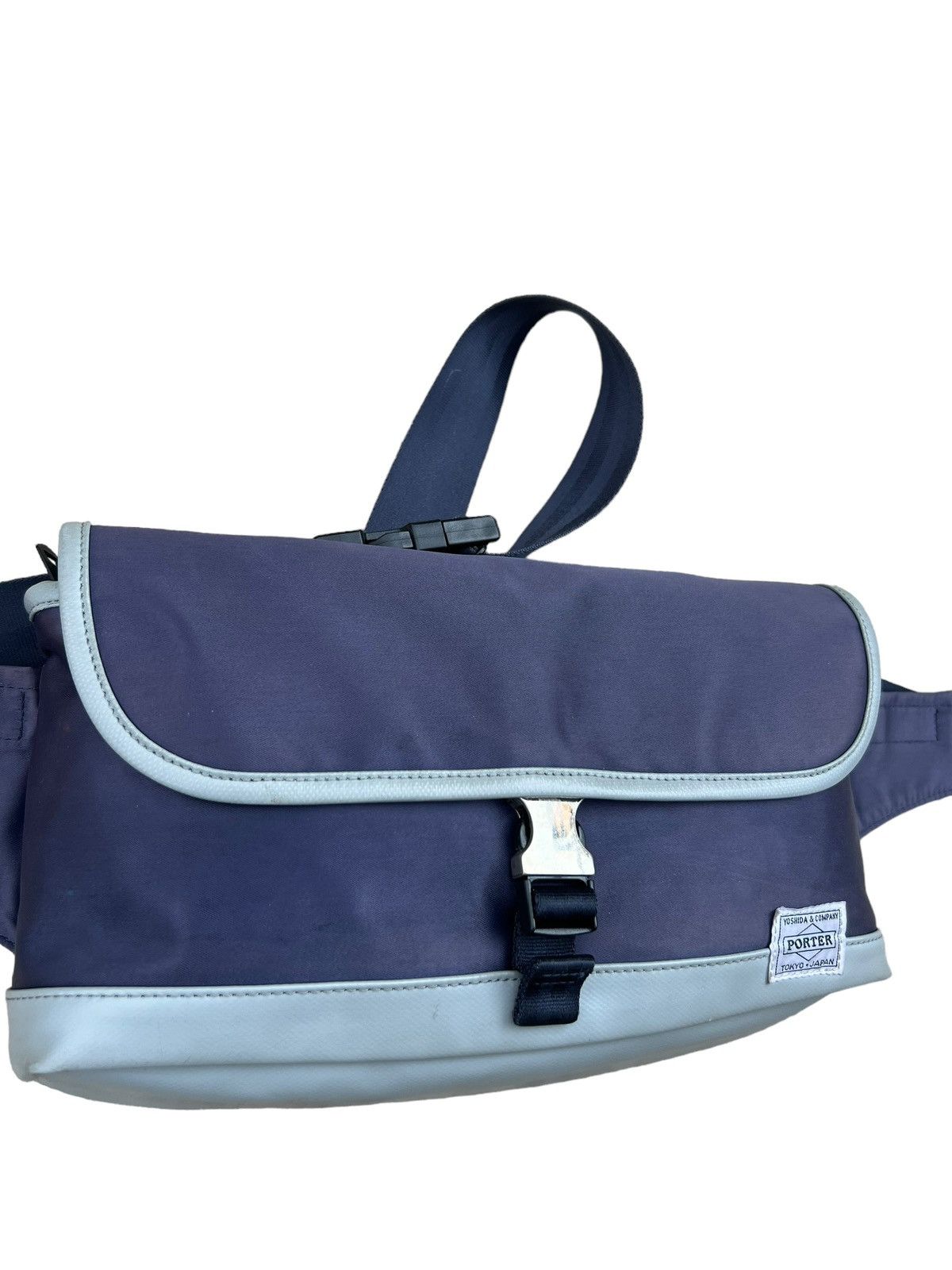 Porter Porter Yoshida X Sac’ s Bar Fade Tarpaulin Chest Waist Bag Size ONE SIZE - 6 Thumbnail