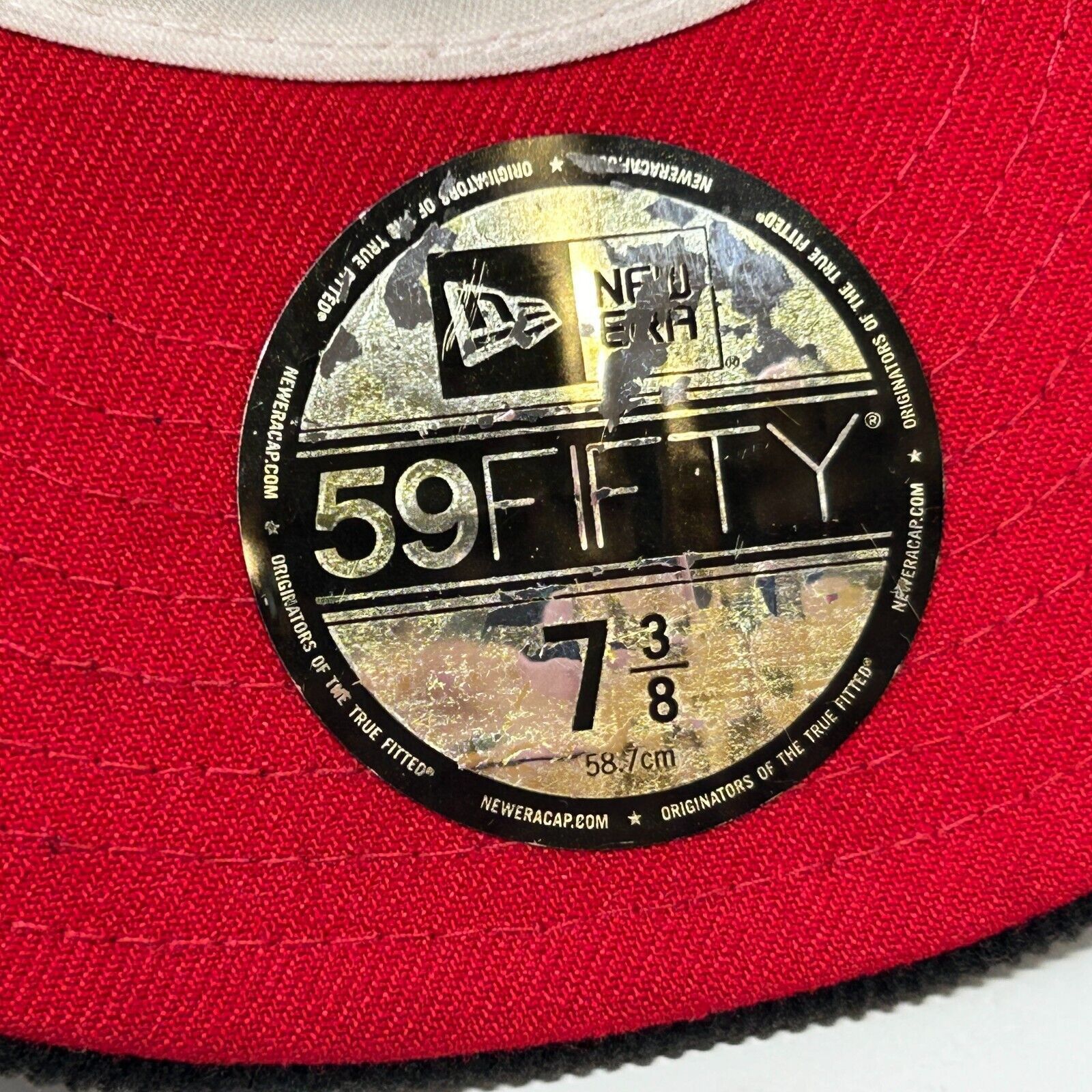 New Era Oakland Athletics As Hat Baseball Cap New Era Fitted 7 3/8 Size ONE SIZE - 8 Thumbnail