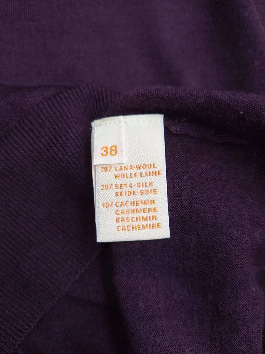 Cruciani CRUCIANI WOOL V NECK SWEATER SIZE 38 Size M / US 6-8 / IT 42-44 - 5 Thumbnail