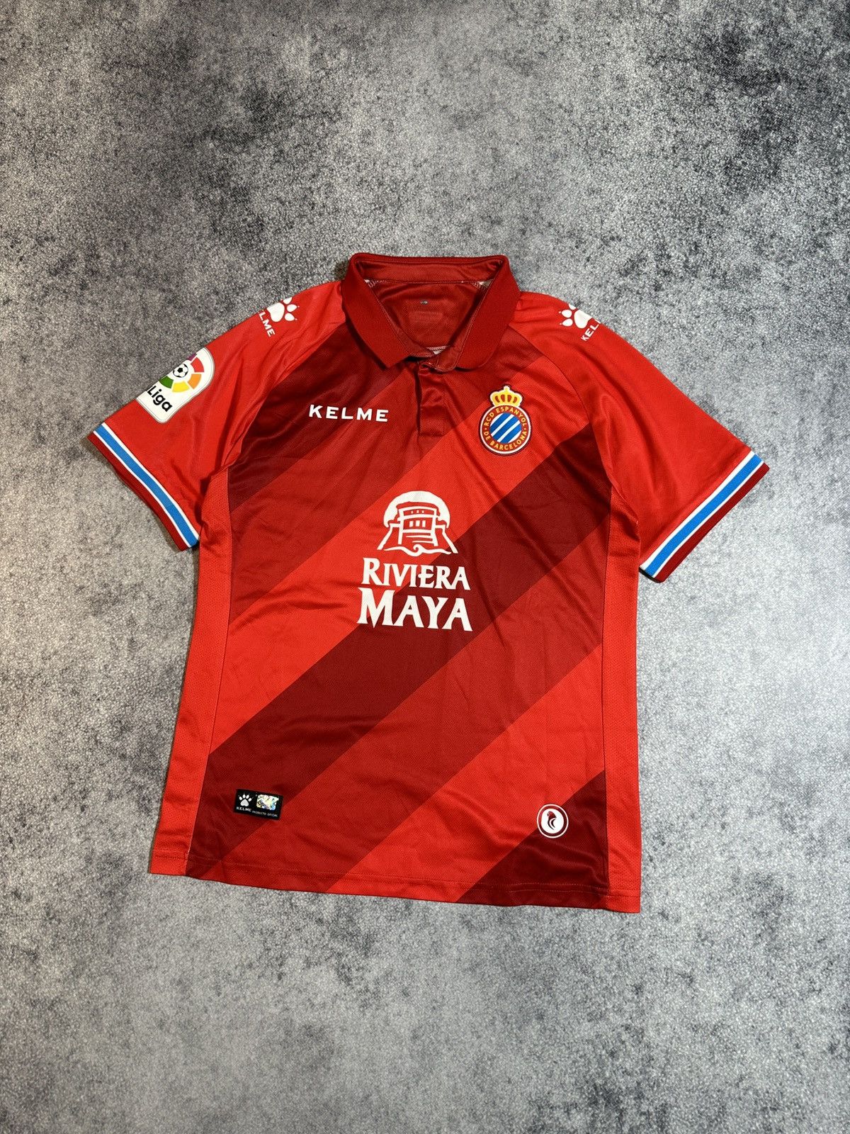 Other Kelme Espanyol Soccer Jersey Streetwear Rare Casual L Spain Size US L / EU 52-54 / 3 - 2 Thumbnail