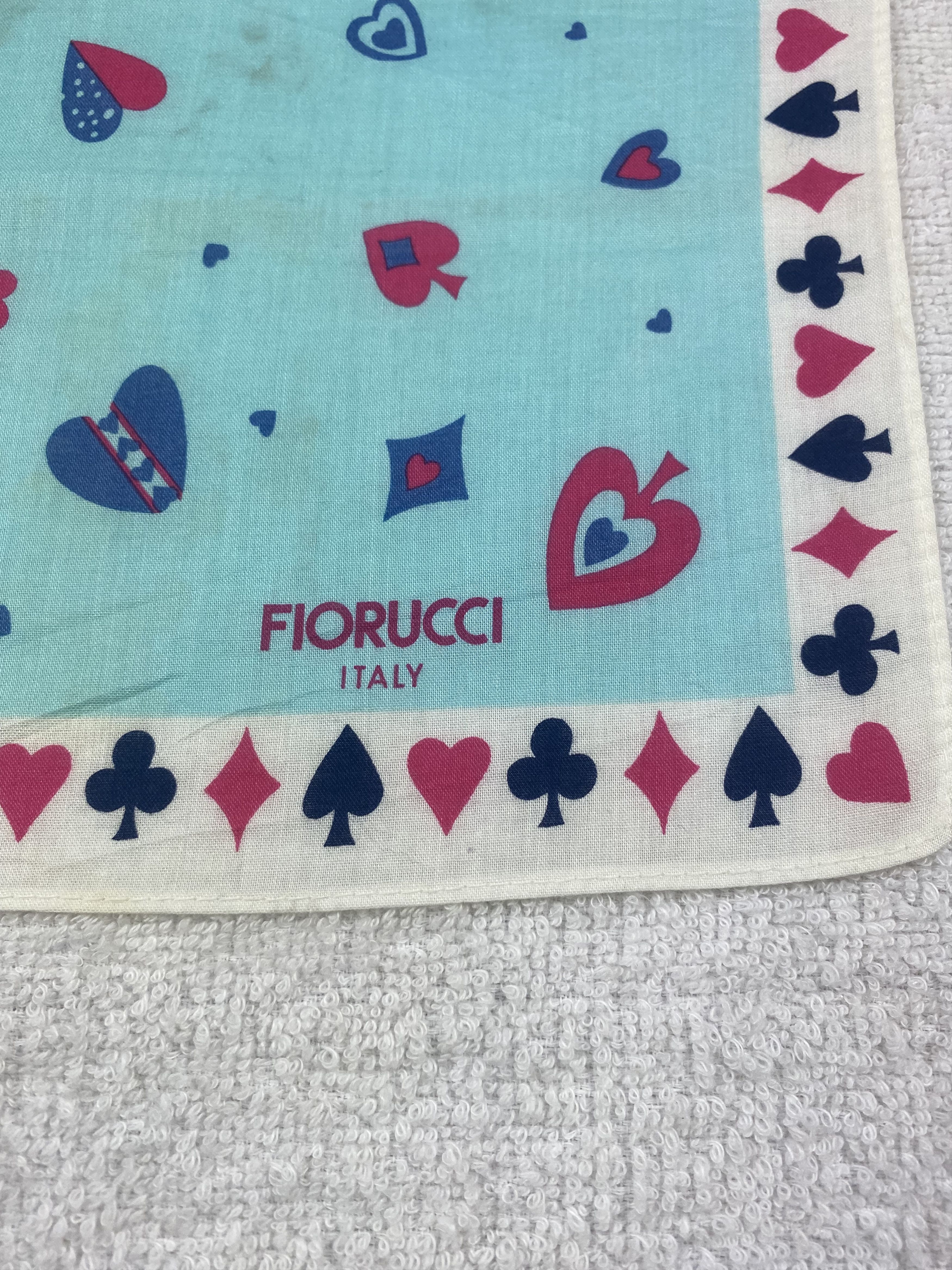 Fiorucci Fiorucci Handkerchief / Bandana / Neckerchief Size ONE SIZE - 7 Thumbnail