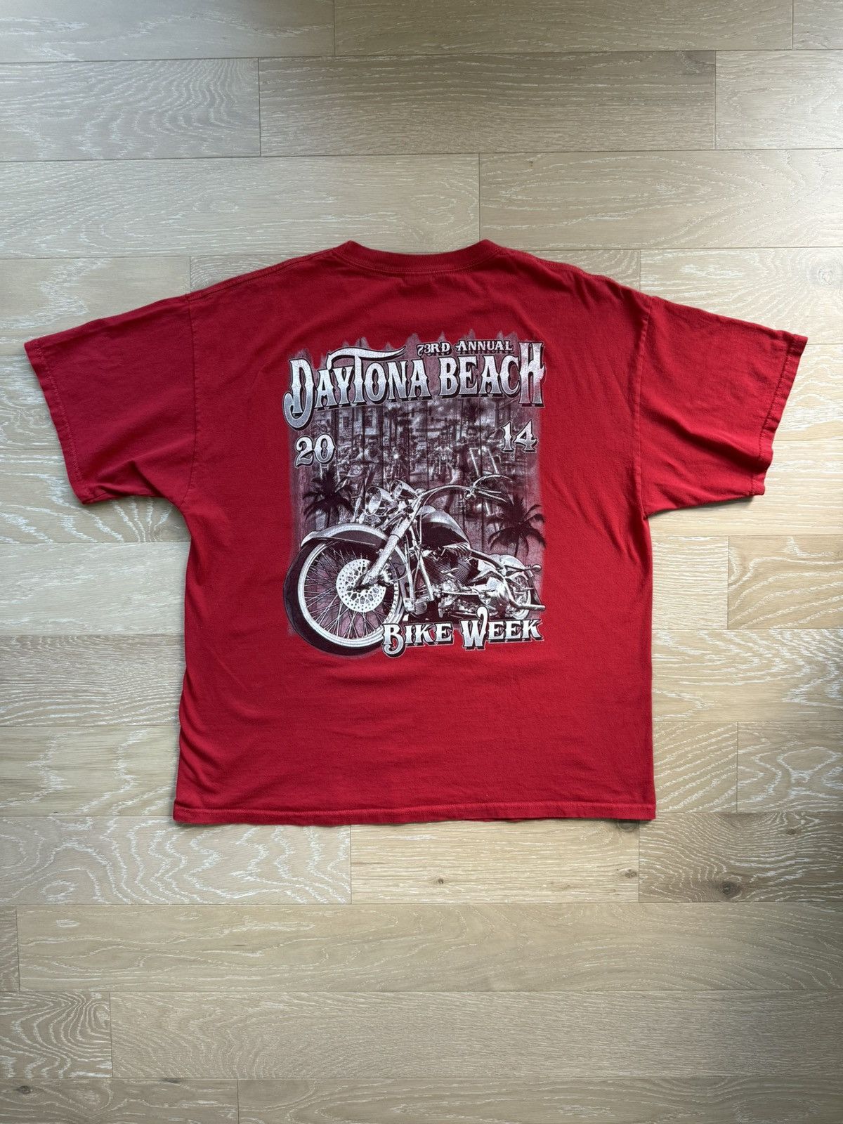 Other Daytona Beach Bike Week 2014 Motorcycle Shirt Size US XXL / EU 58 / 5 - 3 Thumbnail