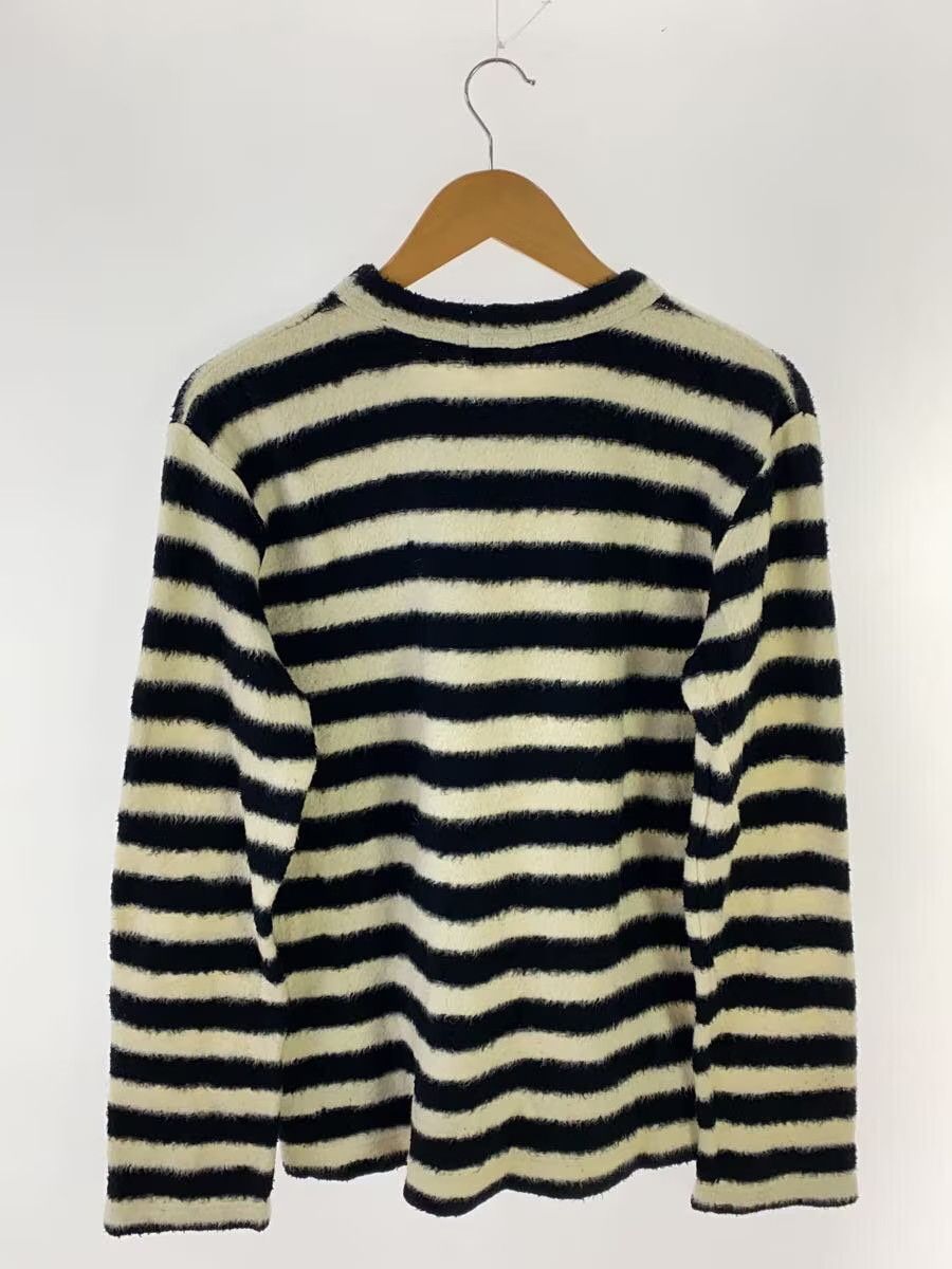 Comme des Garcons × Comme des Garcons Homme Plus Fluffy Striped Knit Sweater Size US S / EU 44-46 / 1 - 2 Thumbnail