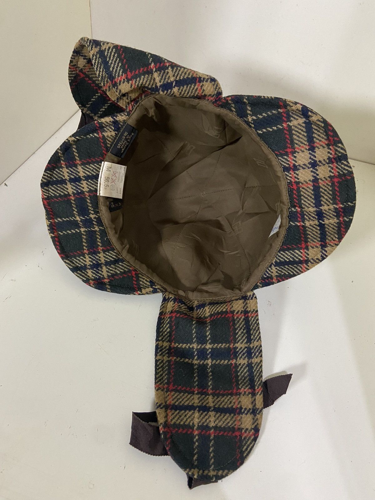 Japanese Brand Vintage 90s daks hat japanese style double visor Size ONE SIZE - 3 Thumbnail