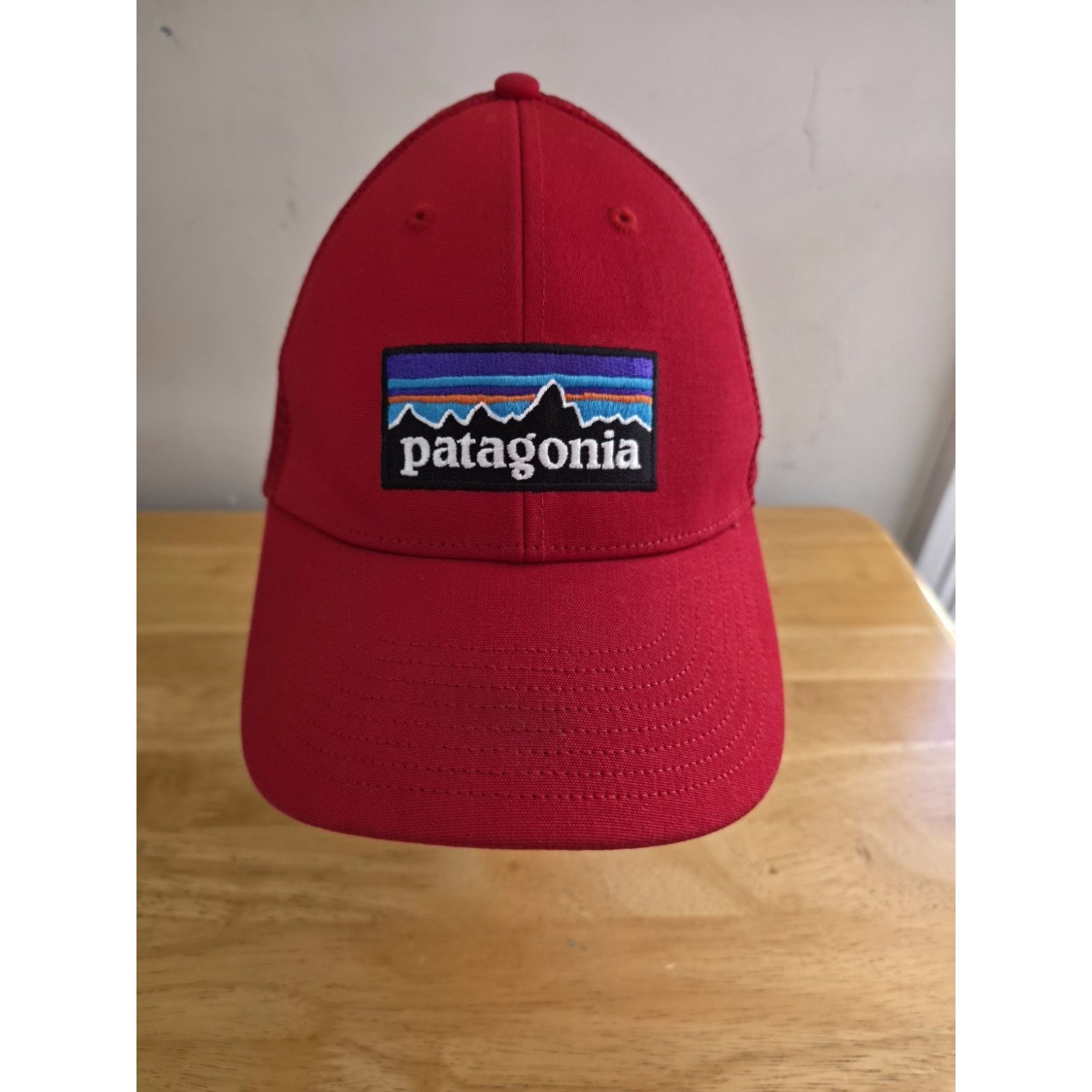 Patagonia Patagonia Snapback Trucker Hat Red One Size Adjustable Mesh Size ONE SIZE - 1 Thumbnail