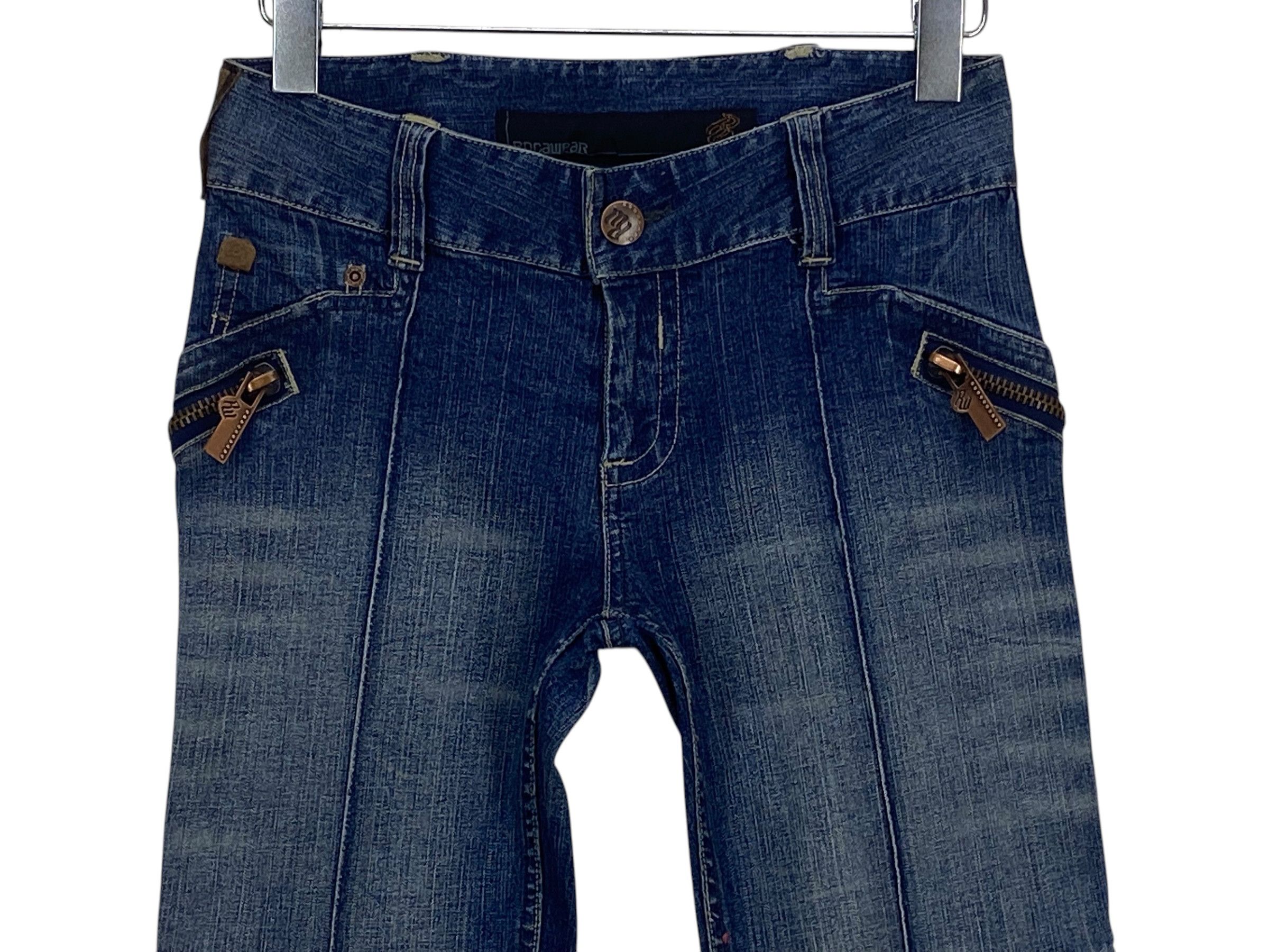 Jay-Z × Rocawear Rocawear Hip Hop Skateboards Flare Jeans Size 25" / US 0 / IT 36 - 3 Thumbnail