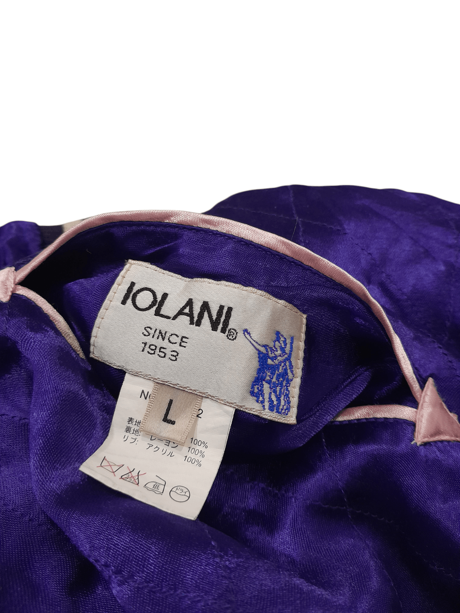 IOLANI Iolani Sukajan Japan Embroidered Jacket (F448) Size US L / EU 52-54 / 3 - 9 Thumbnail