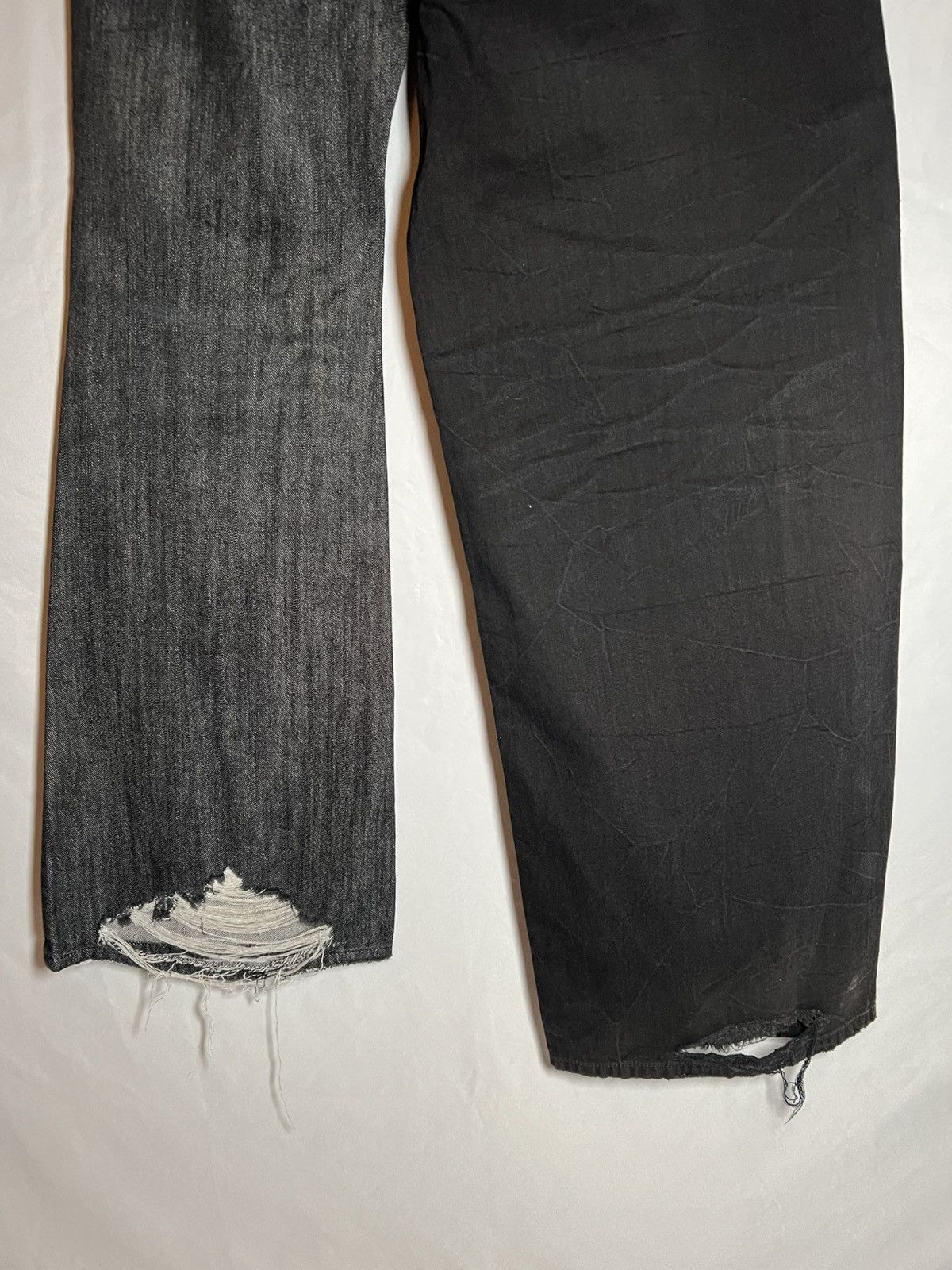 Balenciaga Balenciaga FW24 Black Fifty Fifty Jeans Size US 30 / EU 46 - 7 Thumbnail