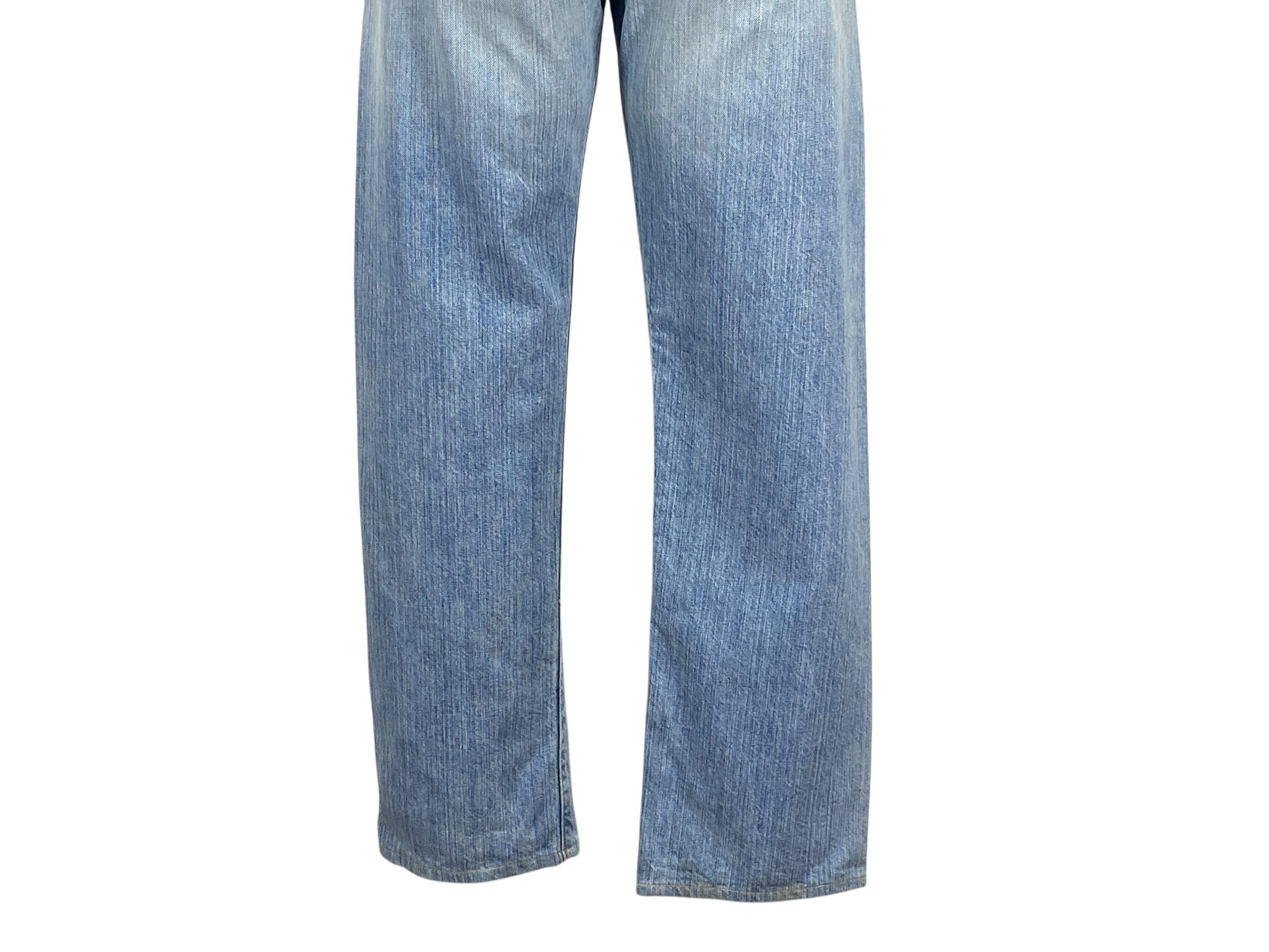 Levi's Levi's 501 Jeans Light Wash Tapered Leg Dirty Blue Jeans Size US 28 / EU 44 - 6 Thumbnail