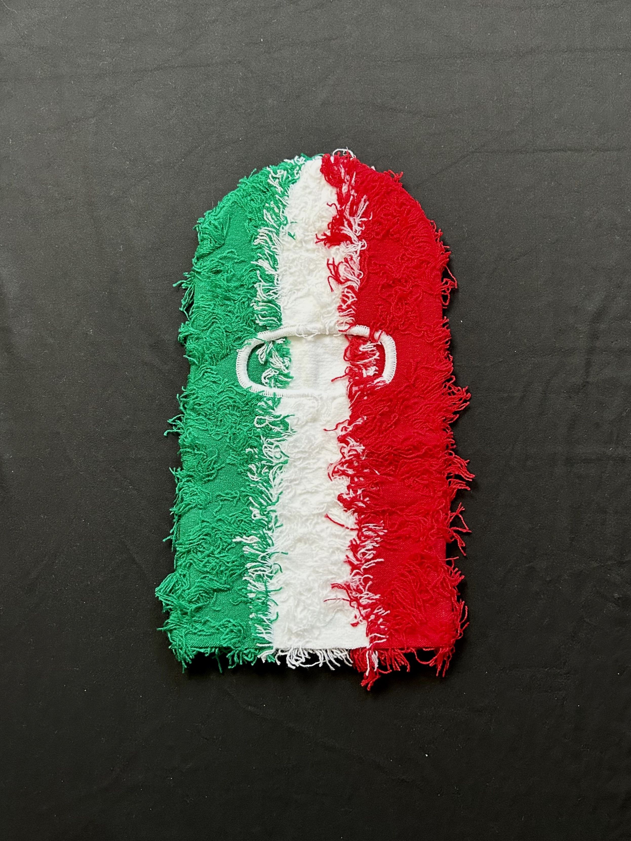 Japanese Brand Rare All Pesos No Besos Raza Balaclava Ski Mask OS Size ONE SIZE - 1 Thumbnail