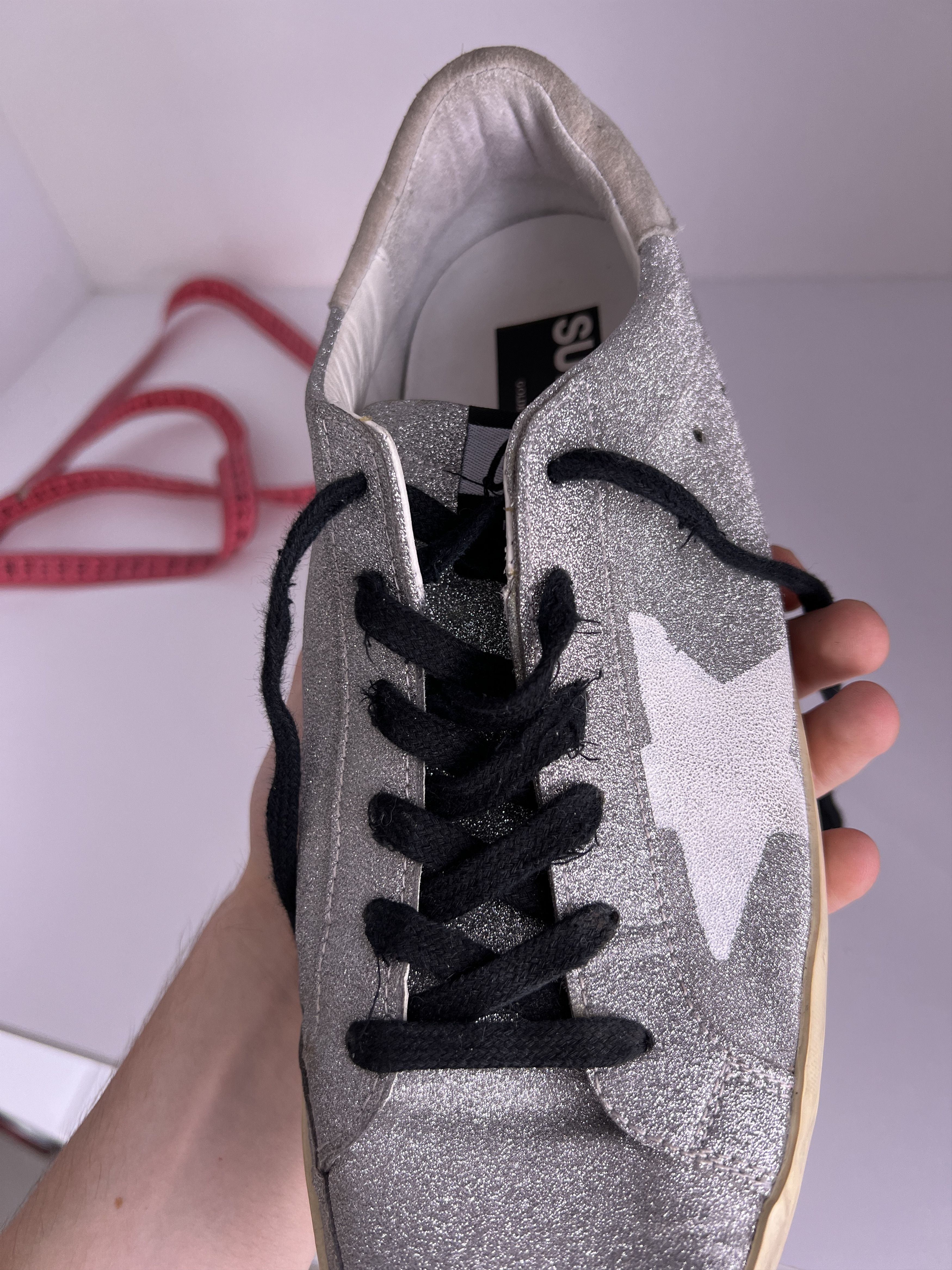 Golden Goose × Vintage Vintage GOLDEN GOOSE Superstar Sneakers Size US 7 / EU 40 - 21 Thumbnail