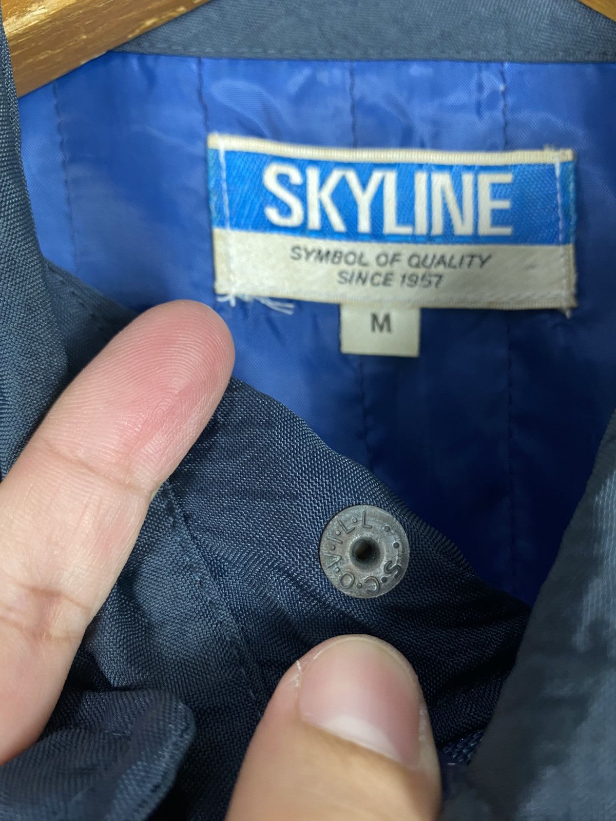 Japanese Brand Rare‼️ Vintage 90s Skyline Racing Light Jacket Size US M / EU 48-50 / 2 - 5 Thumbnail