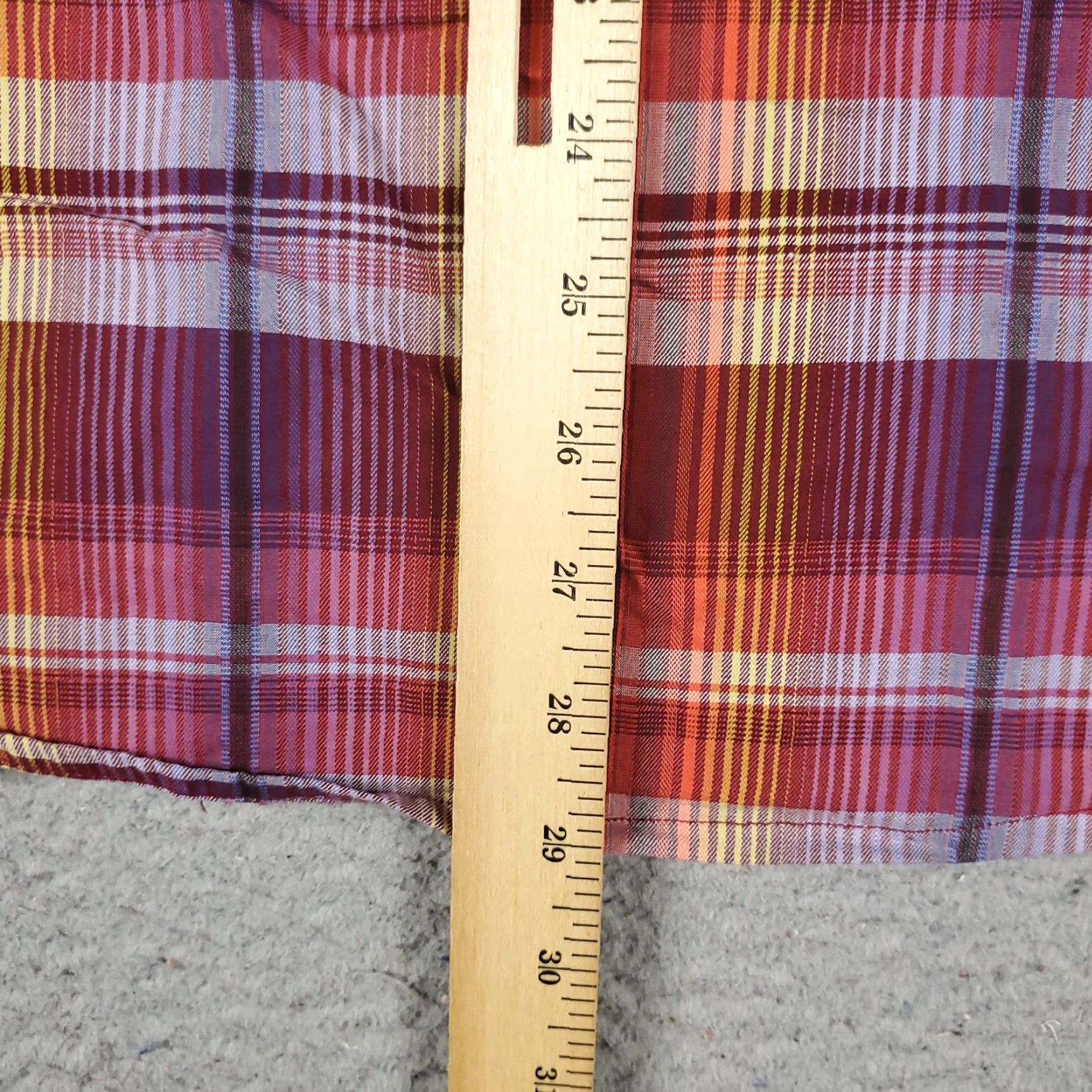 Tommy Bahama Tommy Bahama Shirt Mens Size Medium Red Plaid Button-Up Long Sleeve Shirt Size US M / EU 48-50 / 2 - 4 Thumbnail
