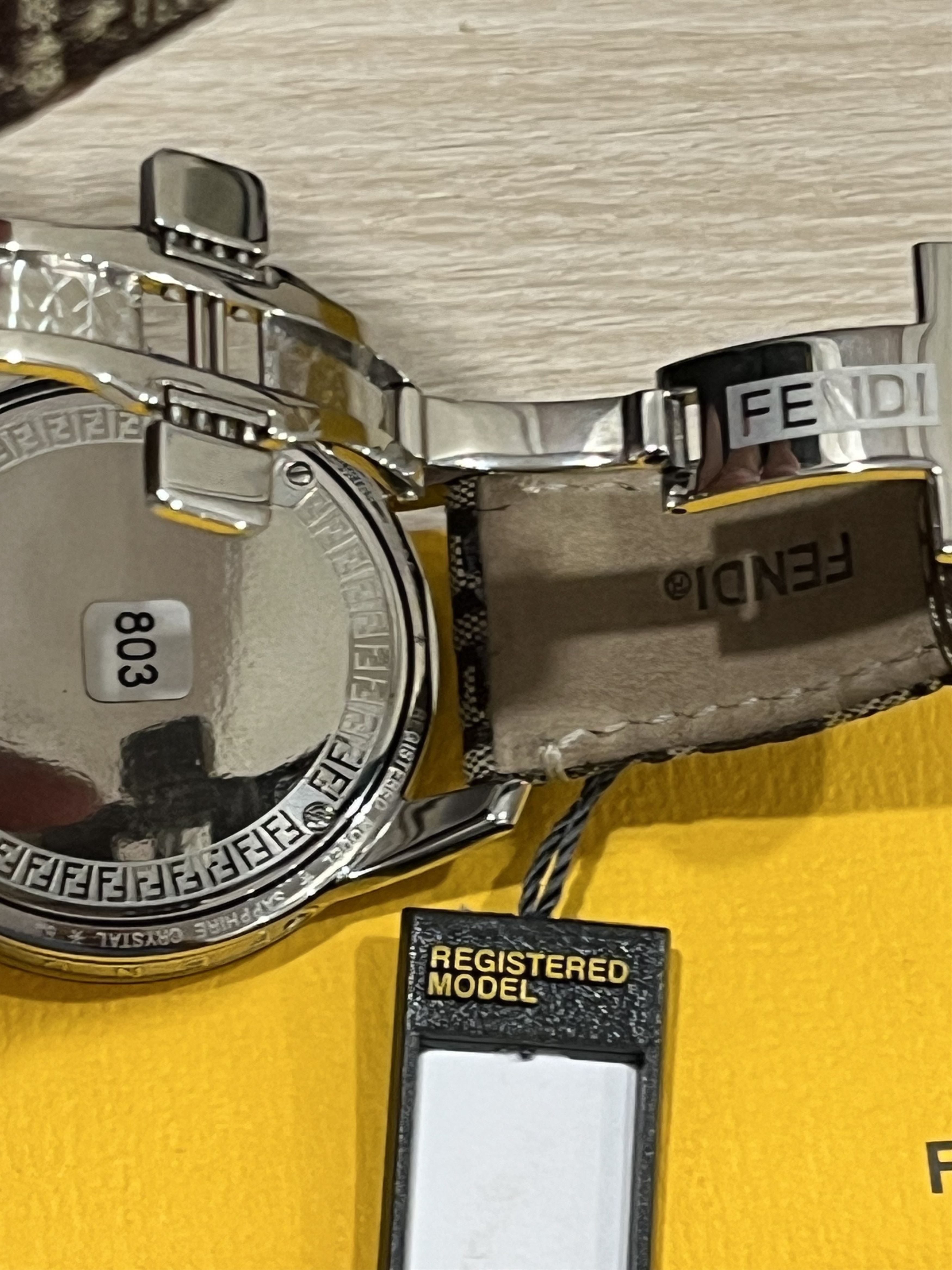 Fendi FENDI 005-2200M-436 Stainless Sapphire Crystal Wrist Watch Size ONE SIZE - 6 Thumbnail