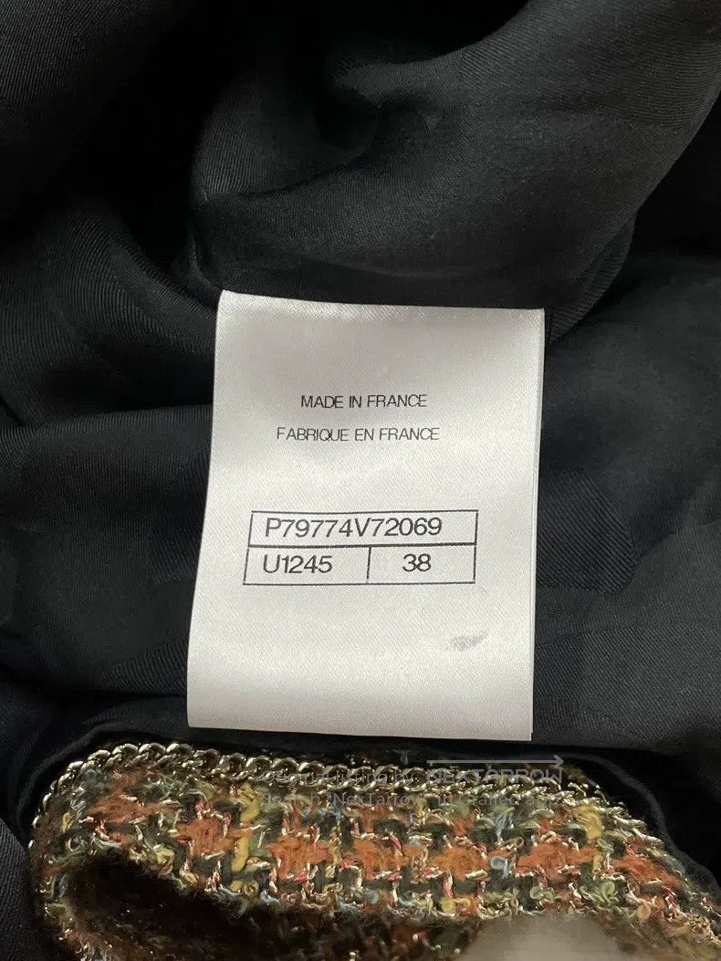 Chanel Chanel 25A high-end handicraft workshop coffee-coloured se Size XS / US 0-2 / IT 36-38 - 5 Thumbnail