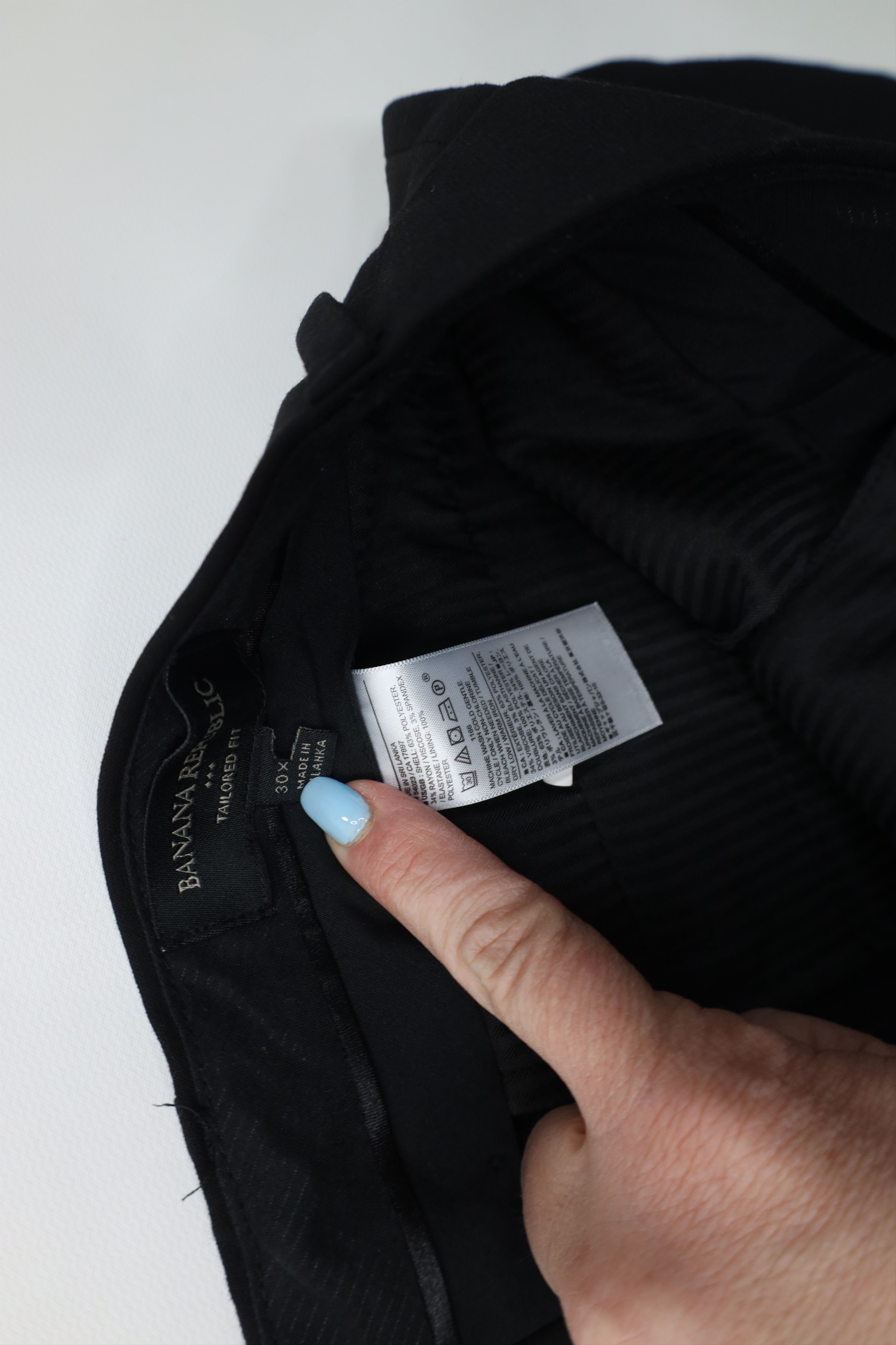 Banana Republic Banana Republic Fit Rayon Gabardine Blend Knit Chino Pants Size US 30 / EU 46 - 8 Thumbnail