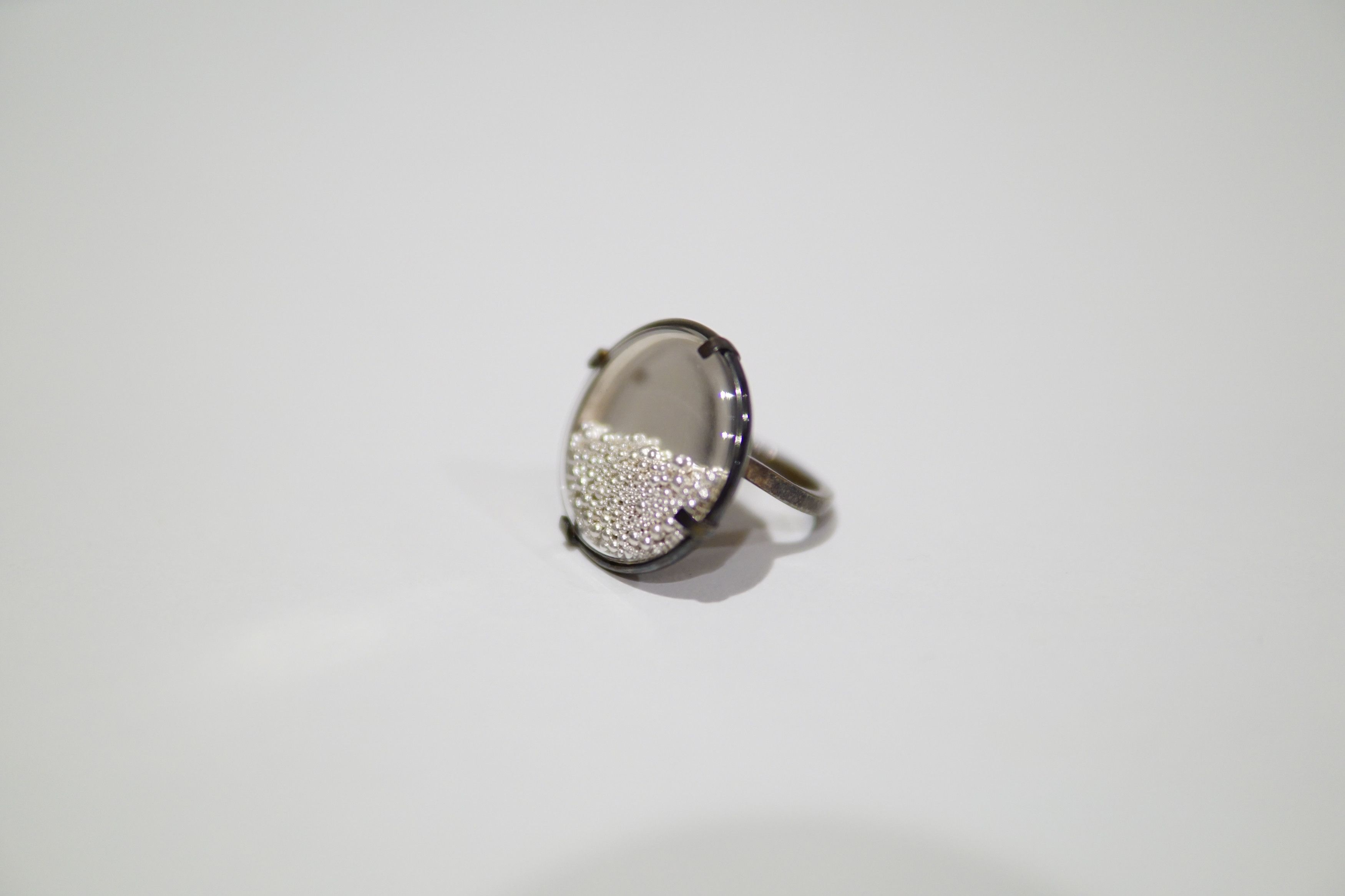 Ann Demeulemeester FW16 Transparent Silver Ring Size ONE SIZE - 2 Thumbnail