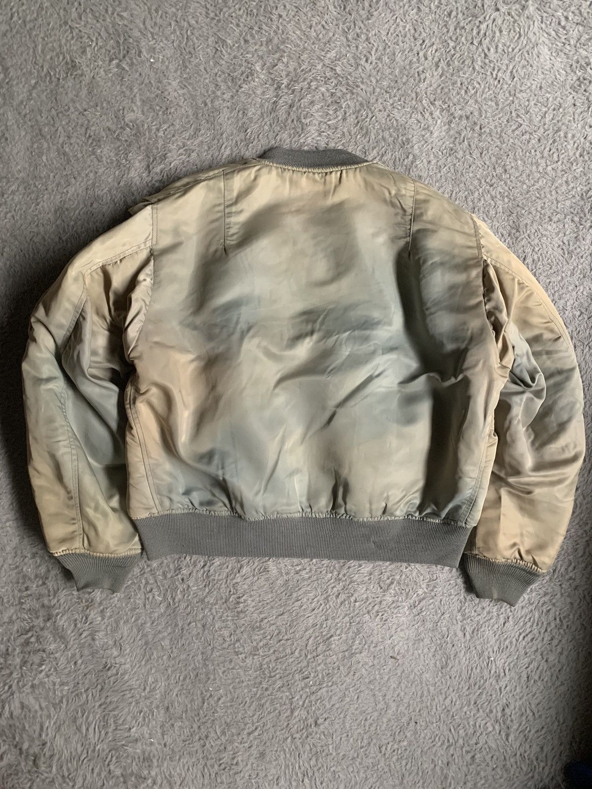 Japanese Brand Vintage Sunfade 50s Buzz Ricksons B15-D MOD Bomber Jacket Size US L / EU 52-54 / 3 - 14 Thumbnail