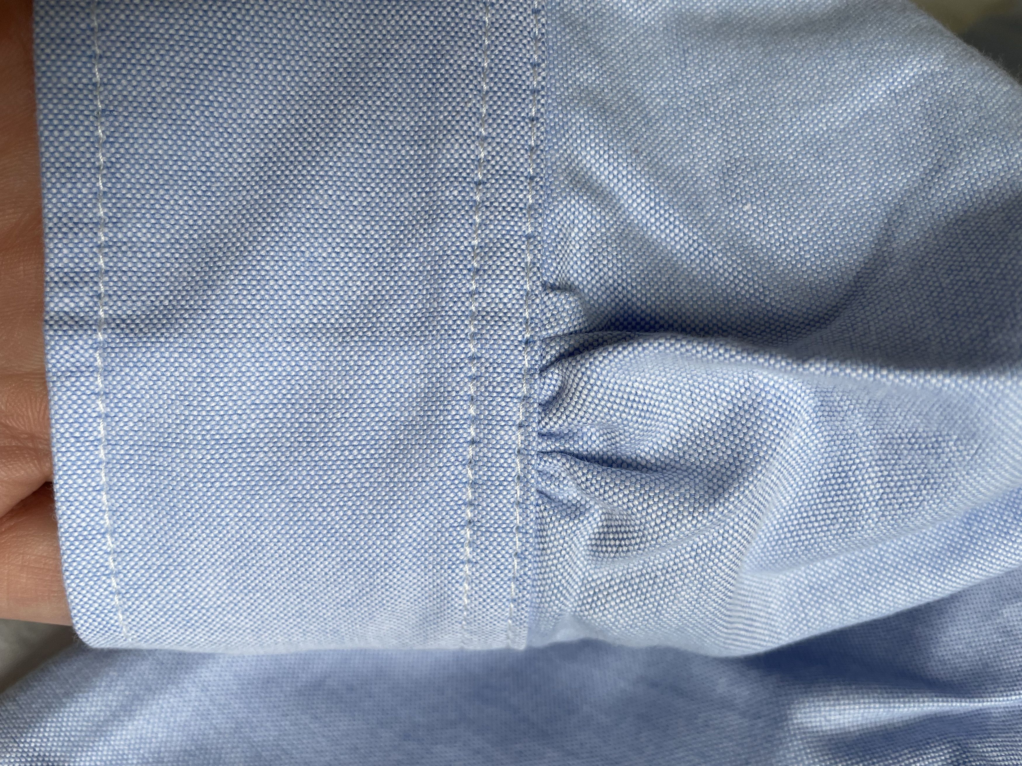 Suitsupply NWT Suitsupply light blue selvedge chambray shirt, size S Size US S / EU 44-46 / 1 - 7 Thumbnail