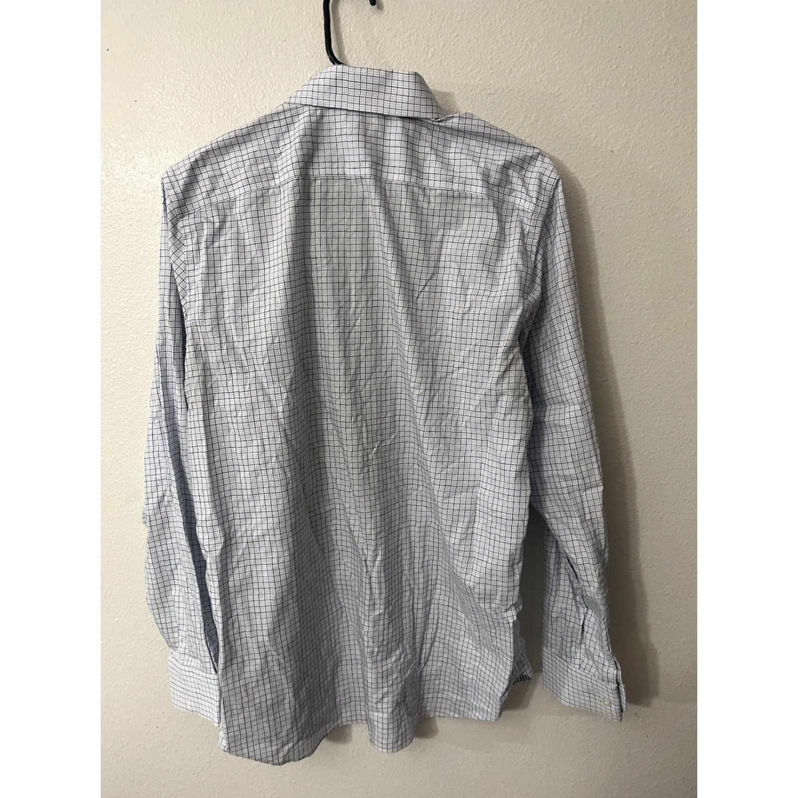 Banana Republic Banana Republic Button-Up Shirt Mens Medium Blue Plaid Long Sleeve Camden Fit Casual Retro Size US M / EU 48-50 / 2 - 2 Thumbnail