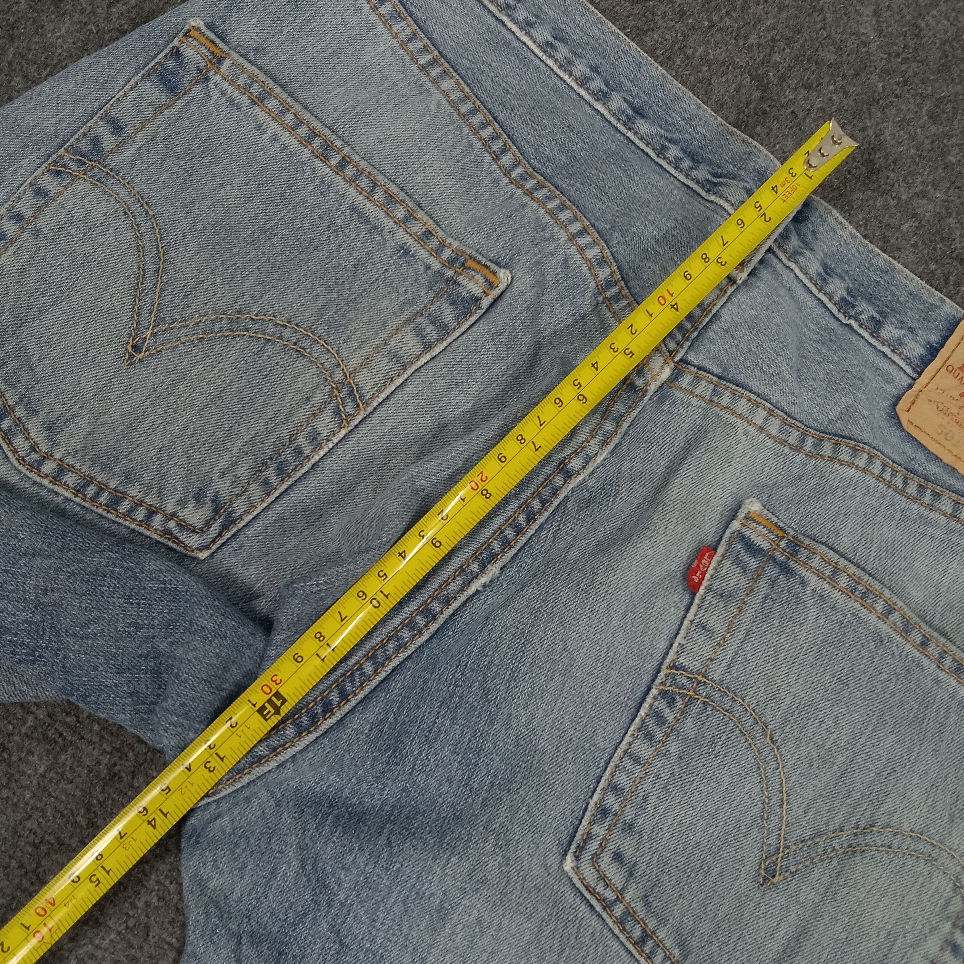 Levi's × Vintage Levi's American Style Distressed Grunge Denim Jeans Size US 32 / EU 48 - 8 Thumbnail