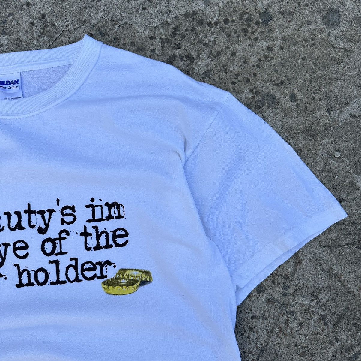 Vintage Vintage T-shirts Big Logo Beer Humor Joke Y2K Style USA 00s Size US L / EU 52-54 / 3 - 6 Thumbnail