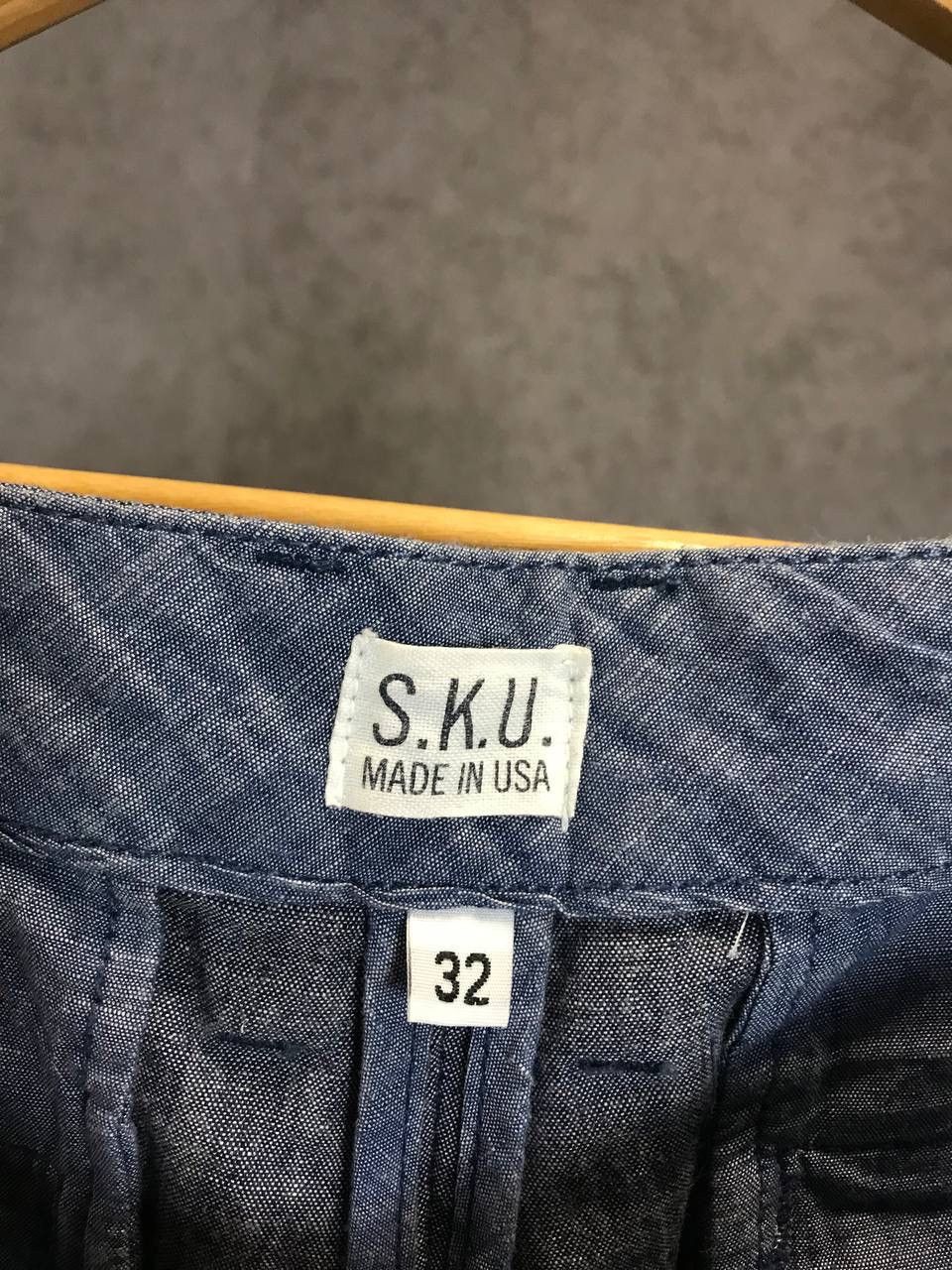 Designer Save Khaki United SKU S.K.U made in USA designer pants Size US 32 / EU 48 - 3 Thumbnail