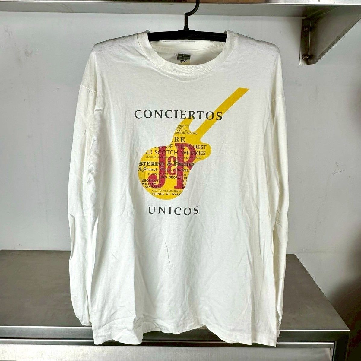 Vintage ​​​​​​90s Jean Michel Jarre Europe in Concert Promo T-shirt Size US XL / EU 56 / 4 - 1 Thumbnail