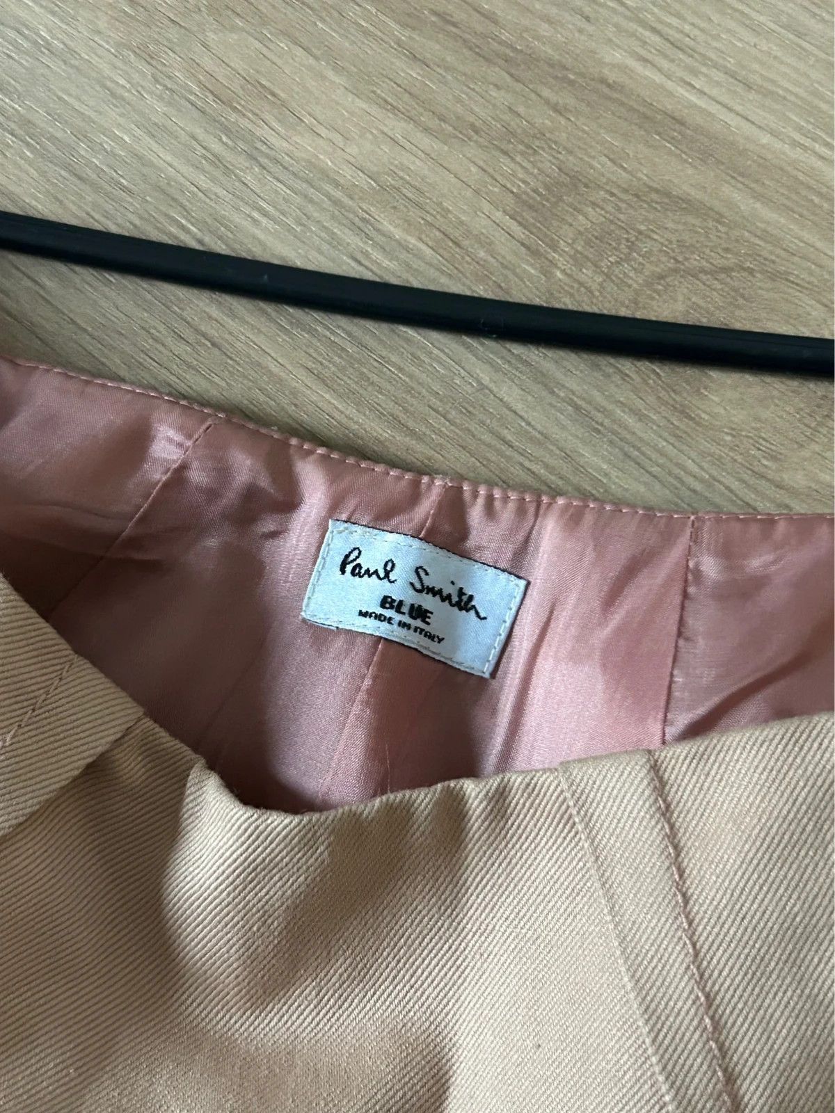 Paul Smith Paul Smith Blue Midi Beige Peach Skirt Size 26" / US 2 / IT 38 - 6 Thumbnail