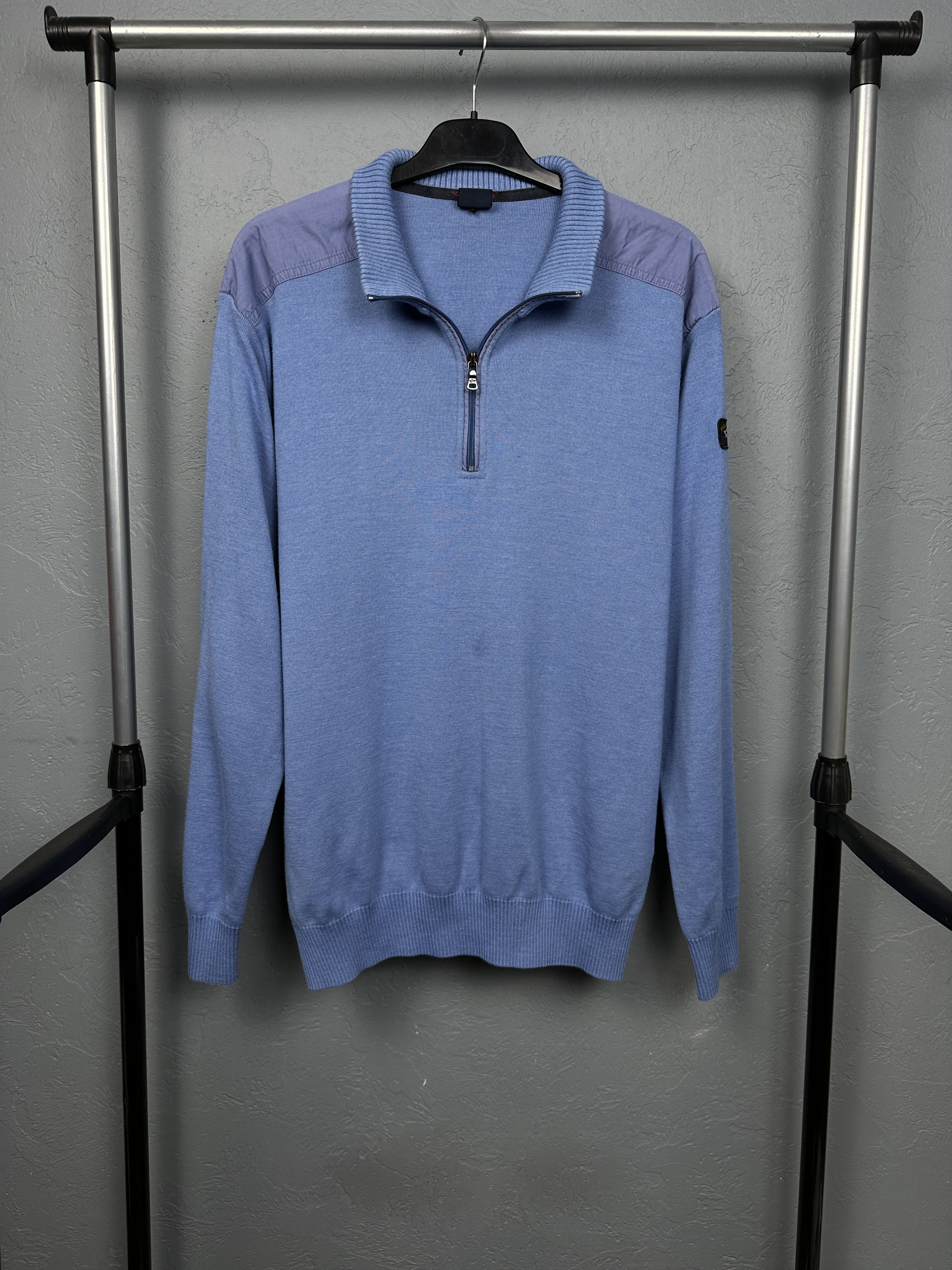 Paul & Shark Paul & Shark Vintage Mens 1\4 Zip Wool Sweater Size US XXL / EU 58 / 5 - 1 Thumbnail