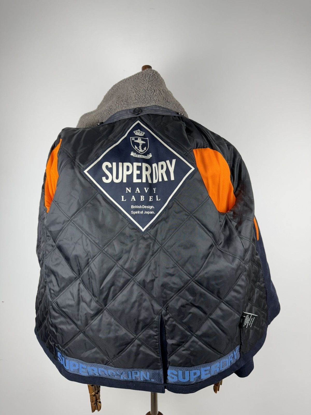 Superdry Men’s Supedry Merchant Pea Coat Wool size M Size US M / EU 48-50 / 2 - 7 Thumbnail