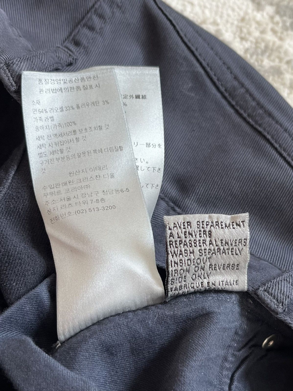 Dior dior homme ss16 blue cargo zipper denim Size US 30 / EU 46 - 12 Thumbnail