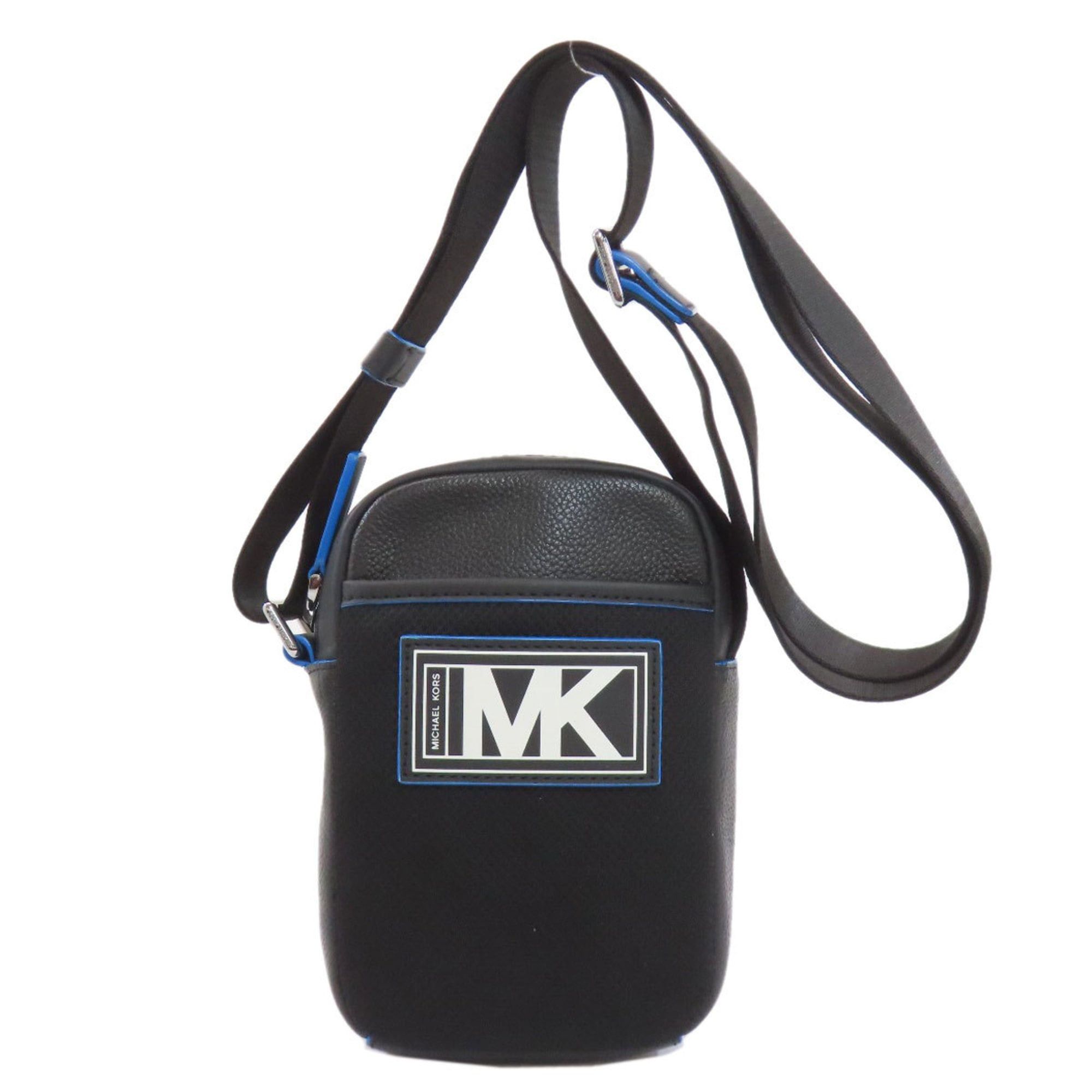 Michael Kors Michael Kors MK Logo Shoulder Bag Leather/Nylon Women's Size ONE SIZE - 1 Thumbnail