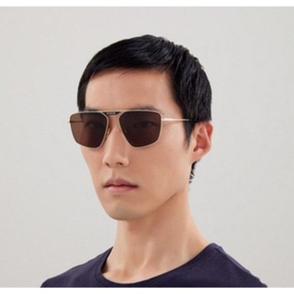 Balenciaga NEW BALENCIAGA SUNGLASSES BB0246SA 003 GOLD MEN EYEWEAR BALE Size ONE SIZE - 2 Thumbnail