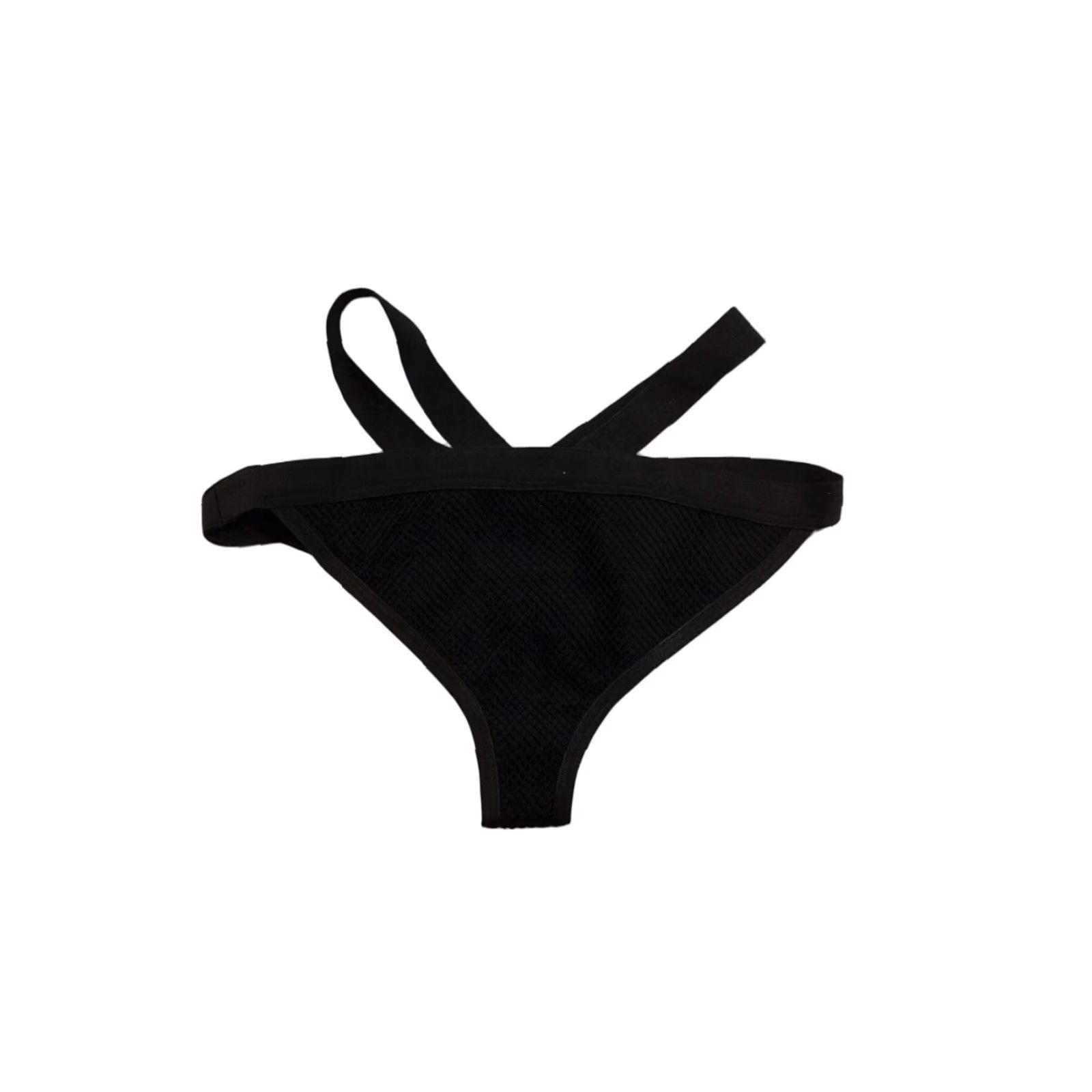 Swims Codigo Sexy Bikini Bottoms Swimsuit S Nylon Spandex Black Strap Bikini Bottom Womens Beach 90s? Size 28" / US 6 / IT 42 - 1 Thumbnail