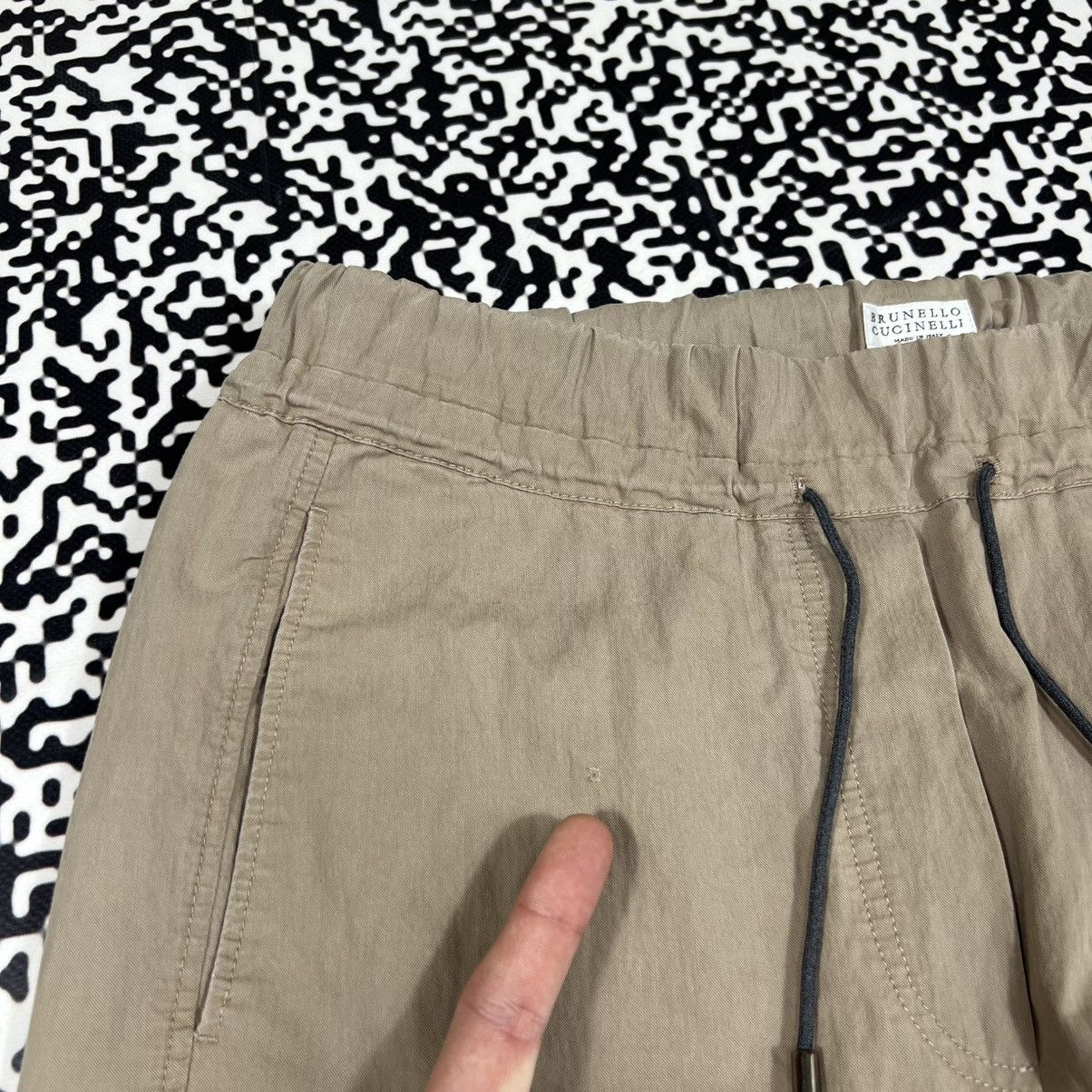 Brunello Cucinelli Vintage Y2K Brunello Cucinelli Luxury Retro Bridges Shorts Size 26" / US 2 / IT 38 - 10 Thumbnail