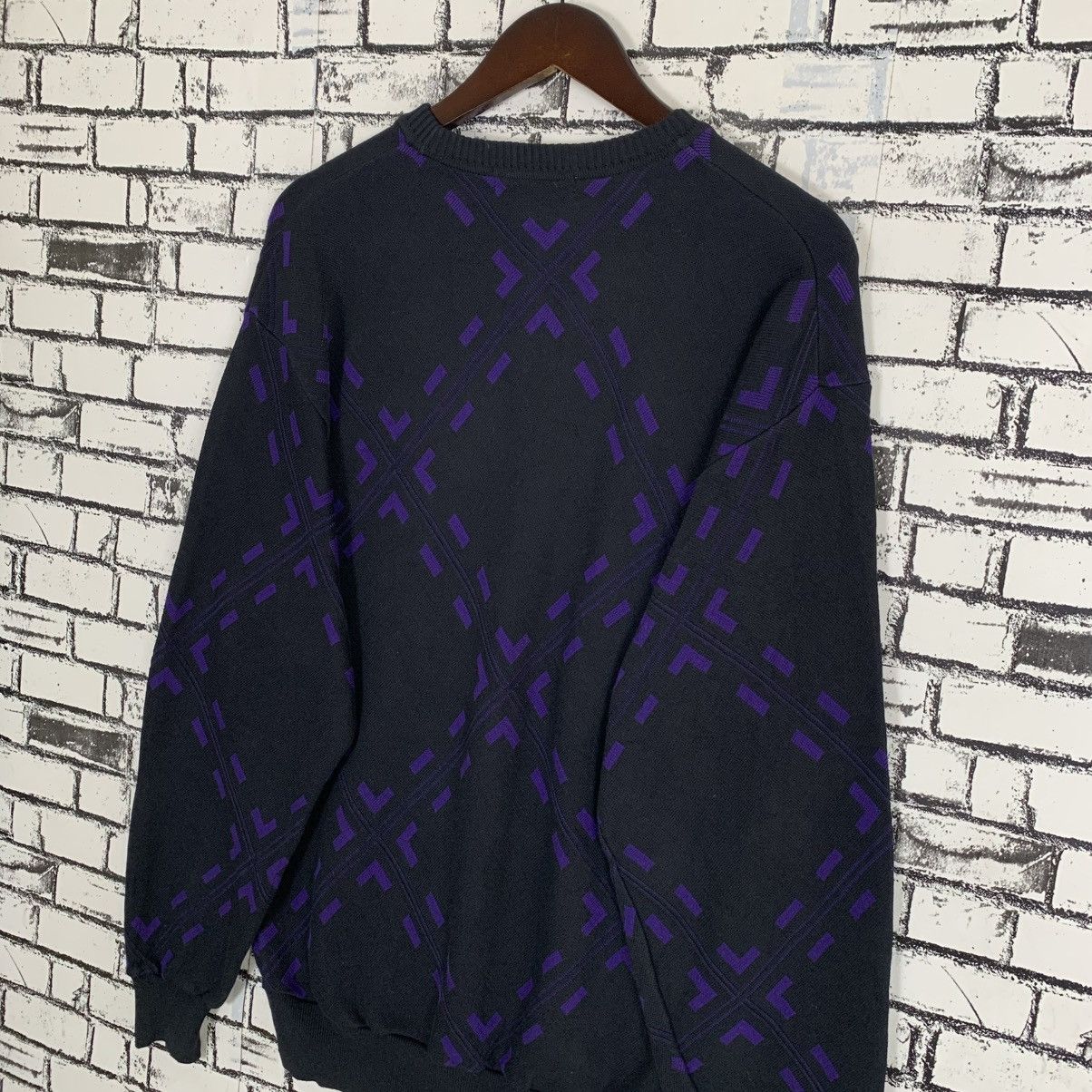 Designer × Japanese Brand × Vintage Japanese Brand Gran Signore Maschiezza Sweatshirt Crewneck Size L / US 10 / IT 46 - 6 Thumbnail