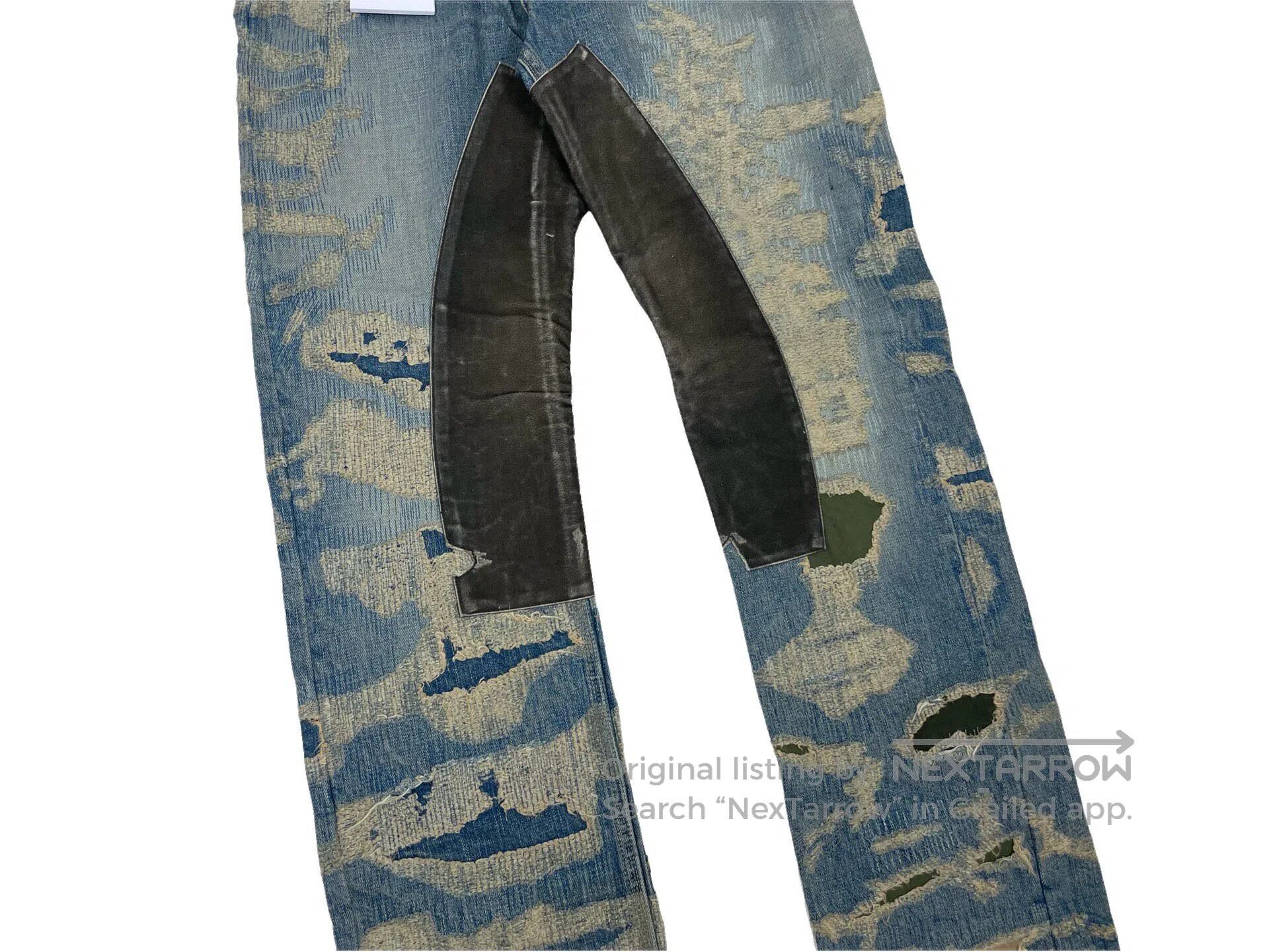 Givenchy Givenchy Original Ripped Destroyed Denim Pants Size US 30 / EU 46 - 4 Thumbnail