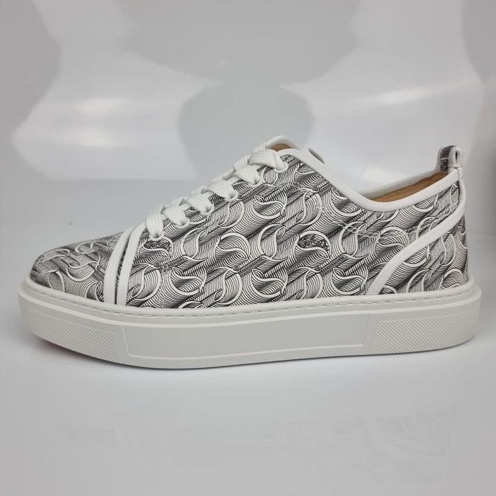 Christian Louboutin Adolon Junior Leather Sneakers