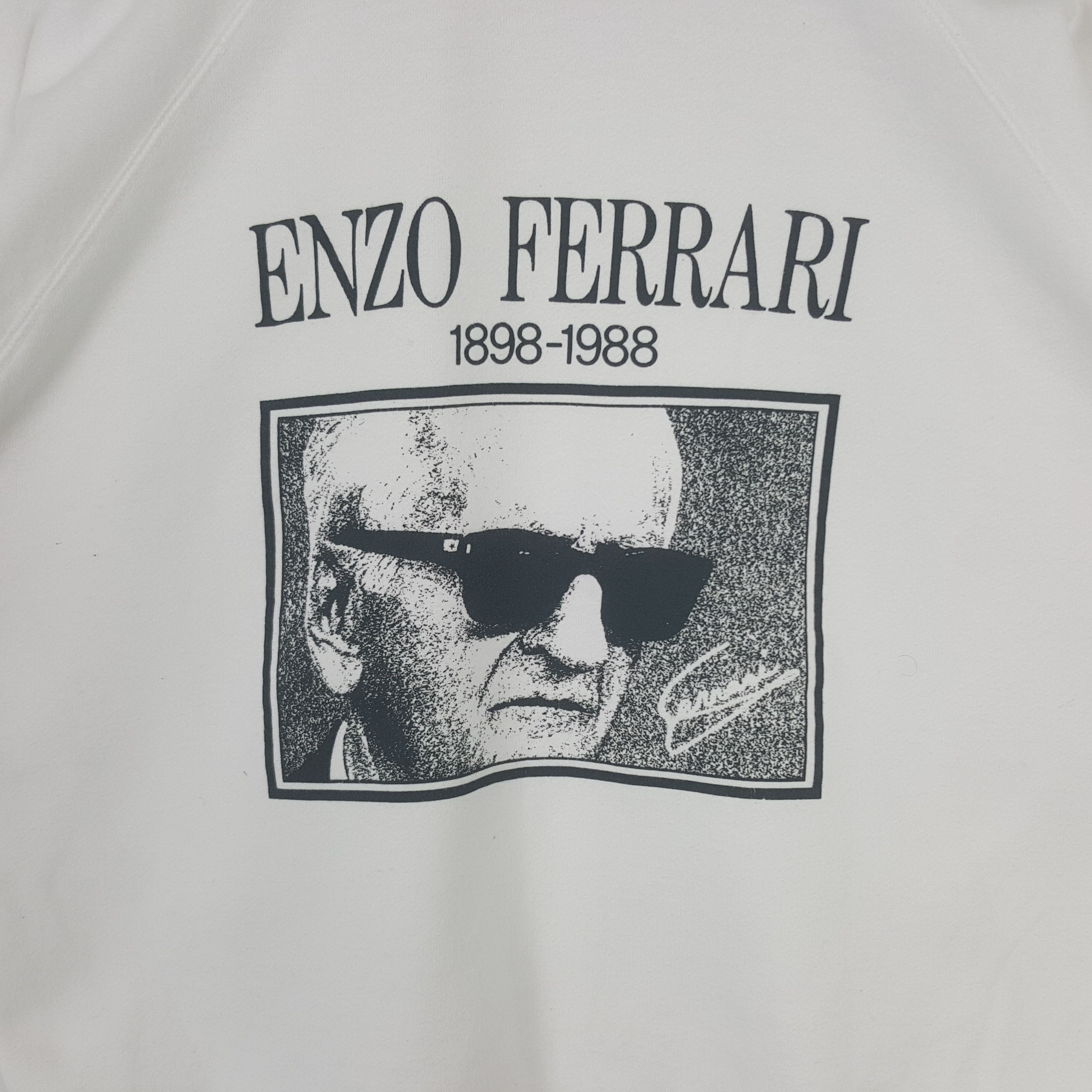 Other Vintage Enzo Ferrari Racing Supercar Sweatshirt C292N26 Size US M / EU 48-50 / 2 - 2 Thumbnail