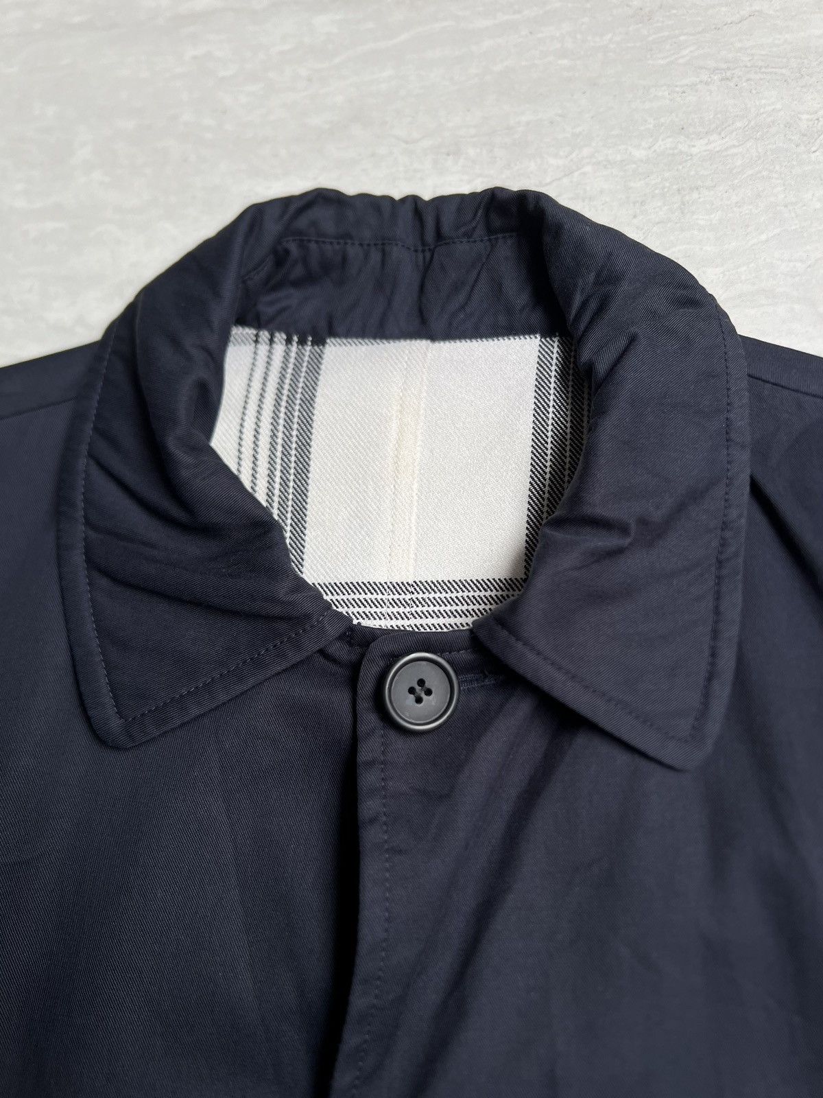 Sandro SANDRO Paris Navy Reversible Coat Jacket Size US M / EU 48-50 / 2 - 5 Thumbnail