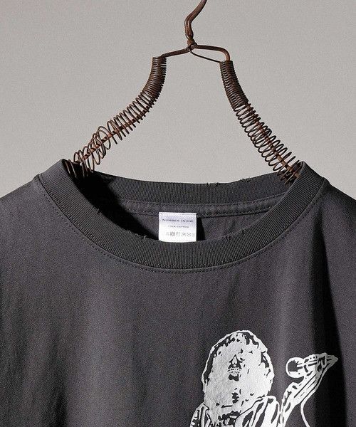 number nine skull singer Crushed T-SHIRT
