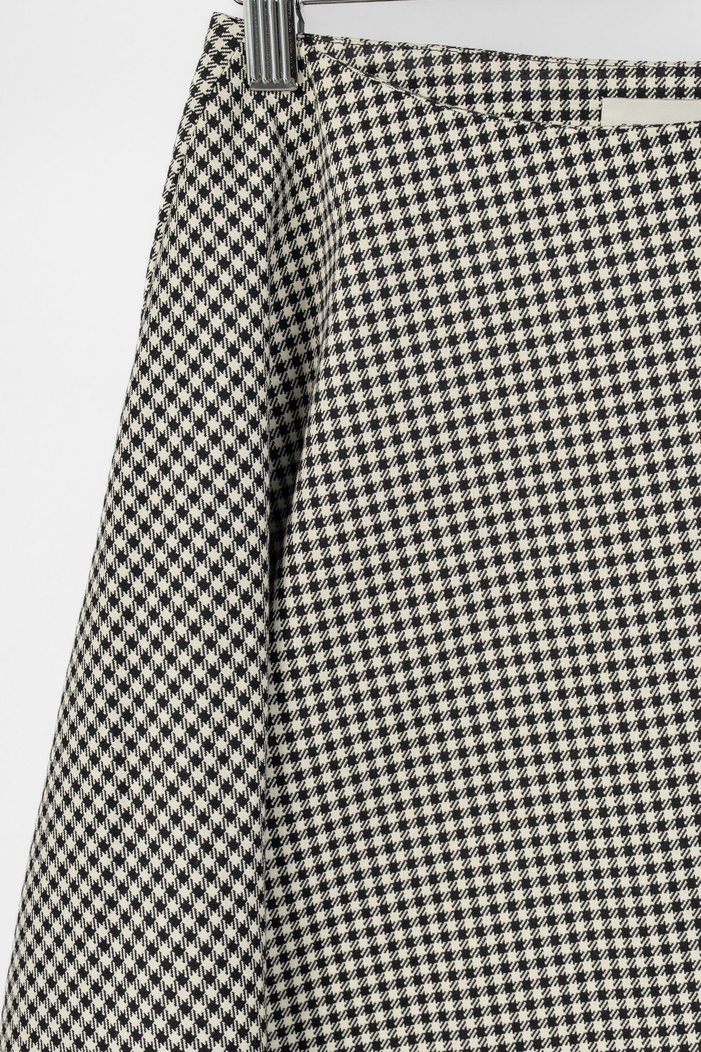 Stella McCartney Stella McCartney PF14 Claudia Dogtooth Cotton Tulip Skirt Size 27" / US 4 / IT 40 - 5 Thumbnail