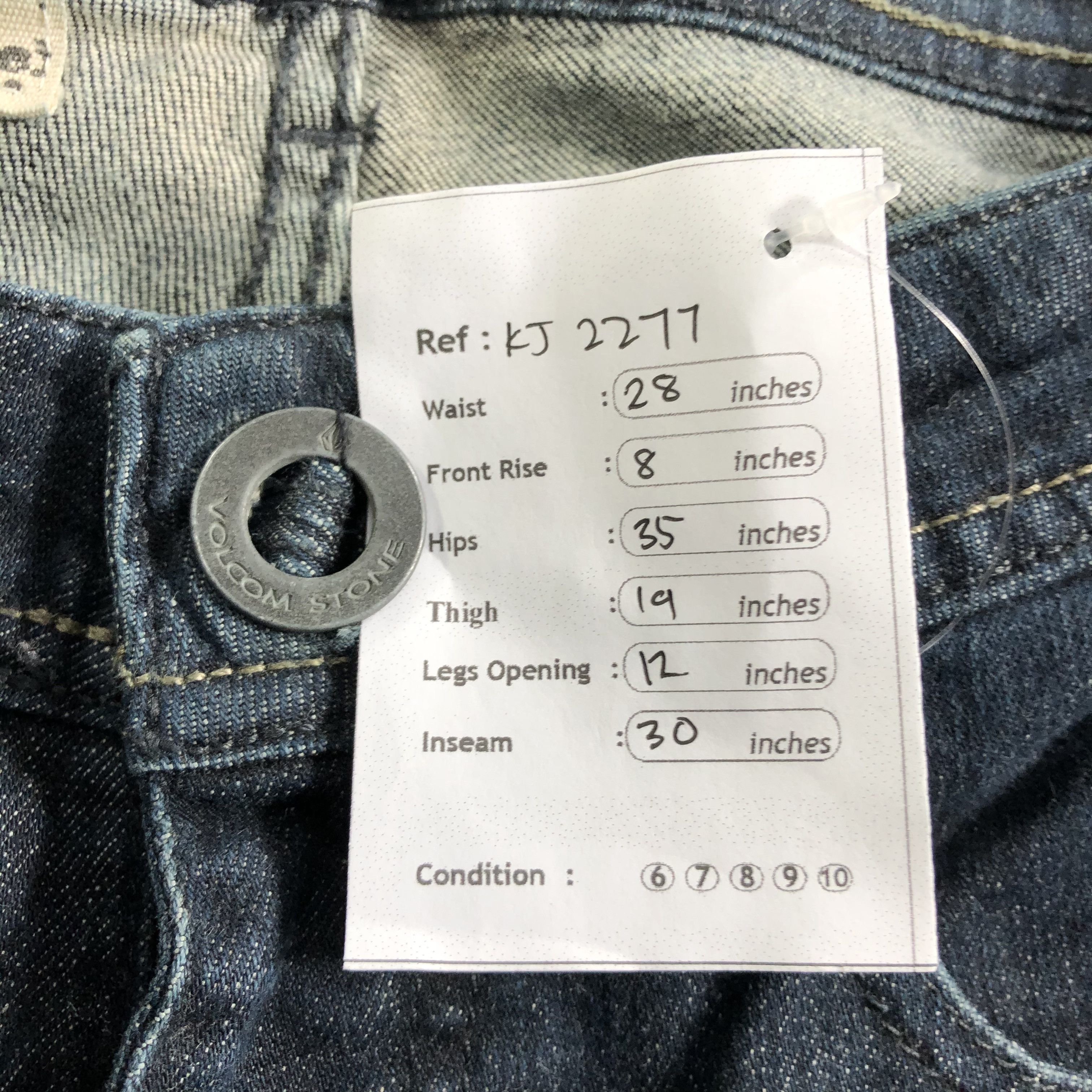 Vintage Vintage Volcom Jeans Size US 28 / EU 44 - 14 Thumbnail