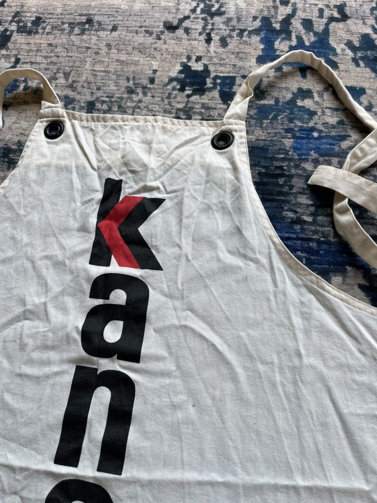 Kansai Yamamoto 🔥Vintage Kansai Yamamoto Big Spell Out Logo Apron 90s Size ONE SIZE - 4 Thumbnail