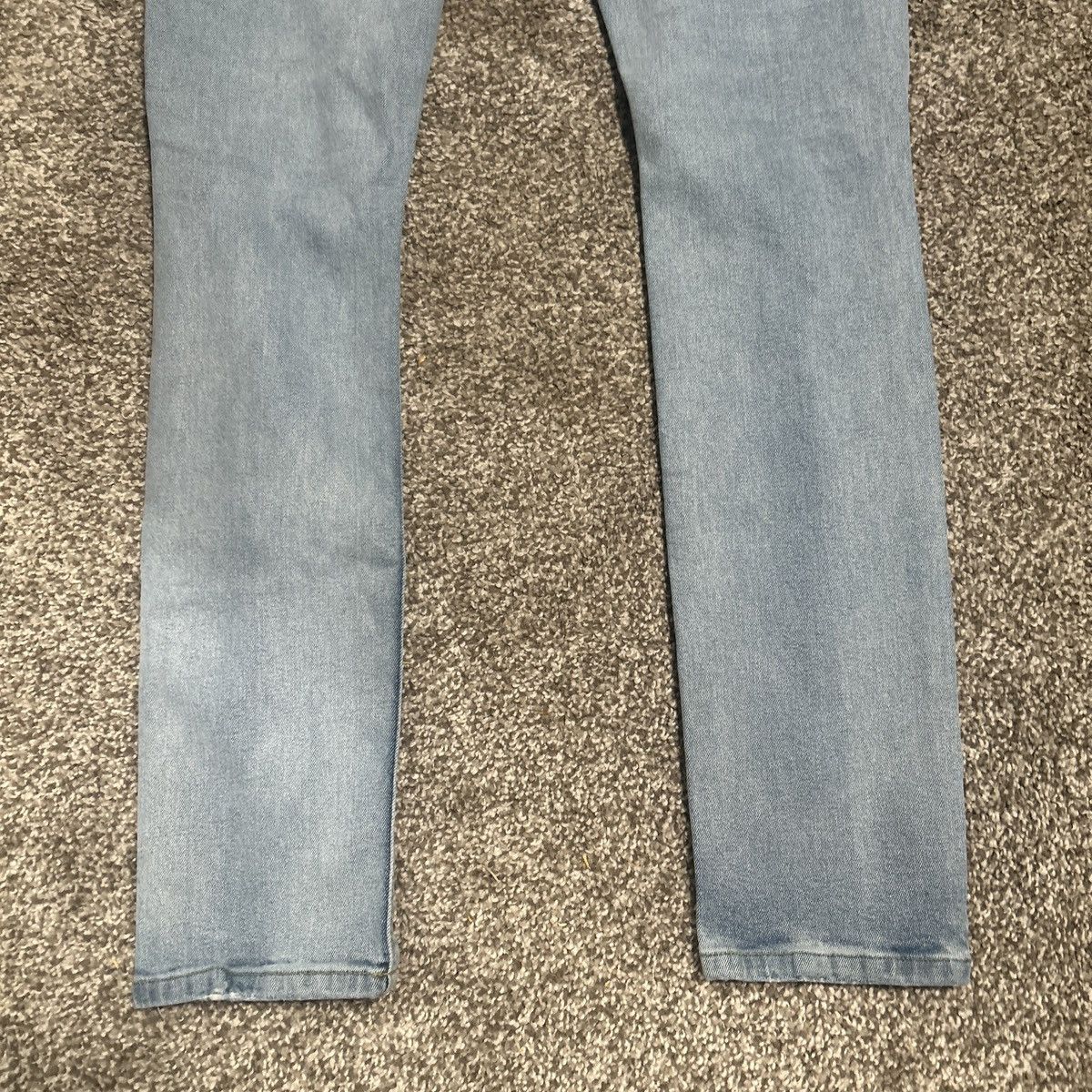 Topman Topman Men’s Stretch Denim Light Blue Skinny Jeans 32x34 Size US 32 / EU 48 - 5 Thumbnail