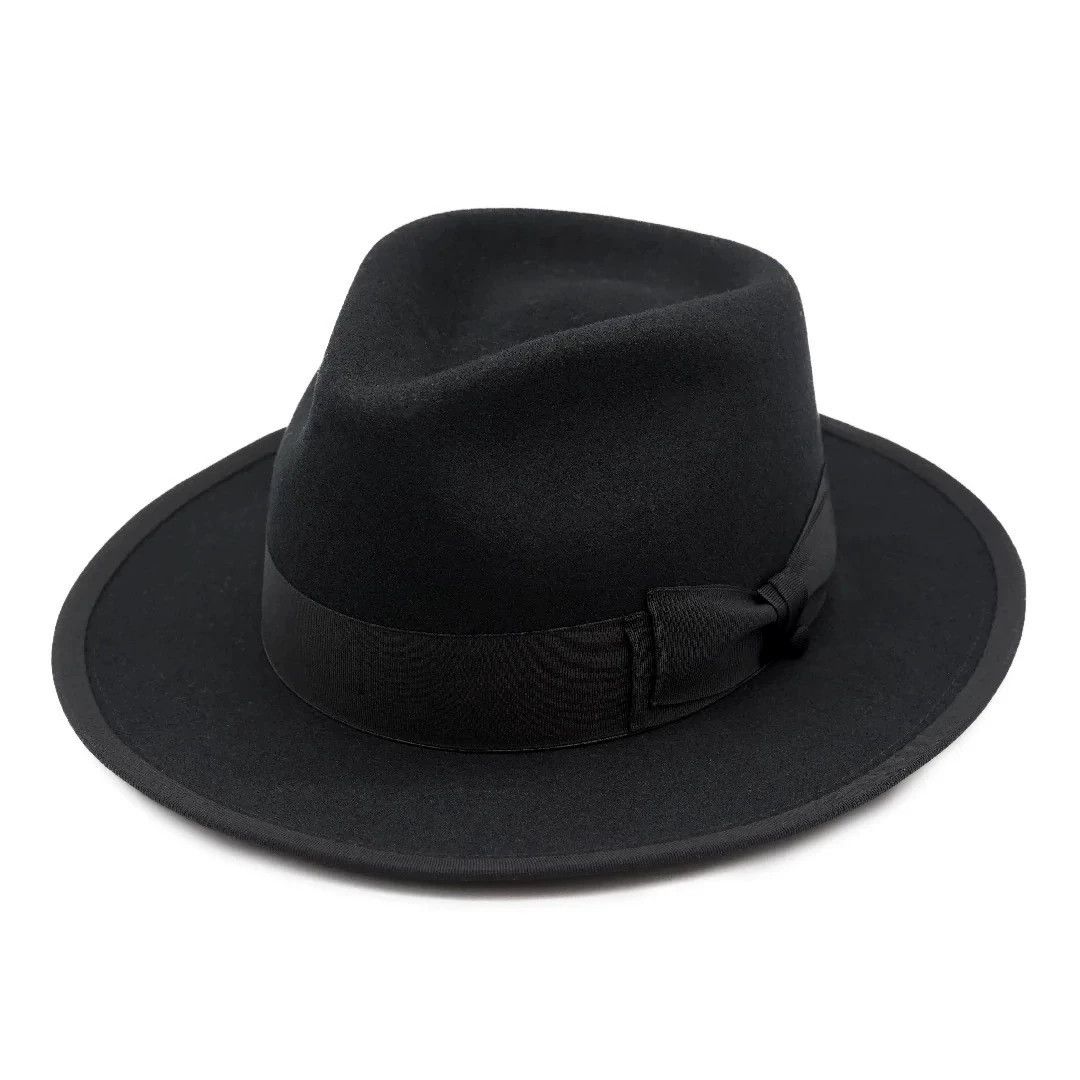 Other the h.w dog&co POINT-H 100% Wool Fedora 40 Size ONE SIZE - 7 Thumbnail