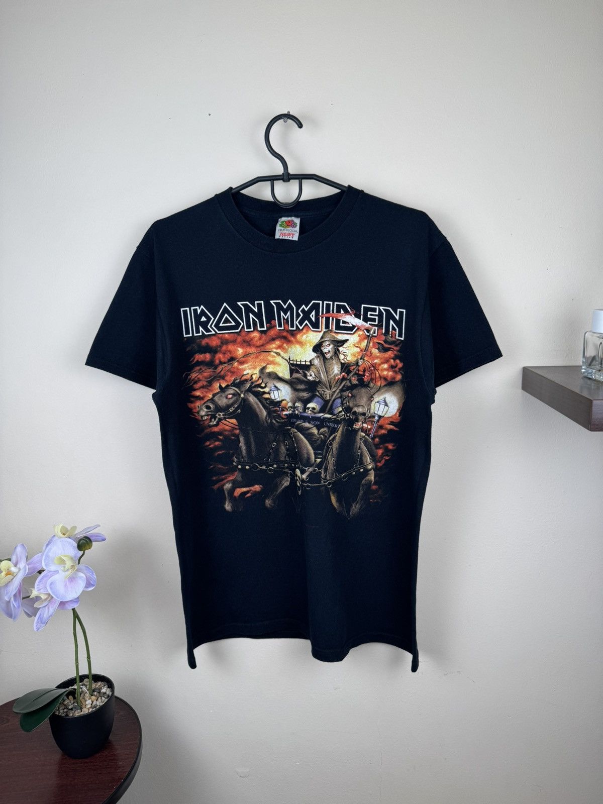 Iron Maiden Vintage Iron Maiden T shirt 2005 Death on the Road Rock M Size US M / EU 48-50 / 2 - 1 Thumbnail