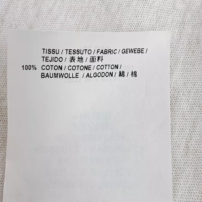 Saint Laurent Paris Saint Laurent Paris White letter printed cotton round neck Size XS / US 0-2 / IT 36-38 - 7 Thumbnail